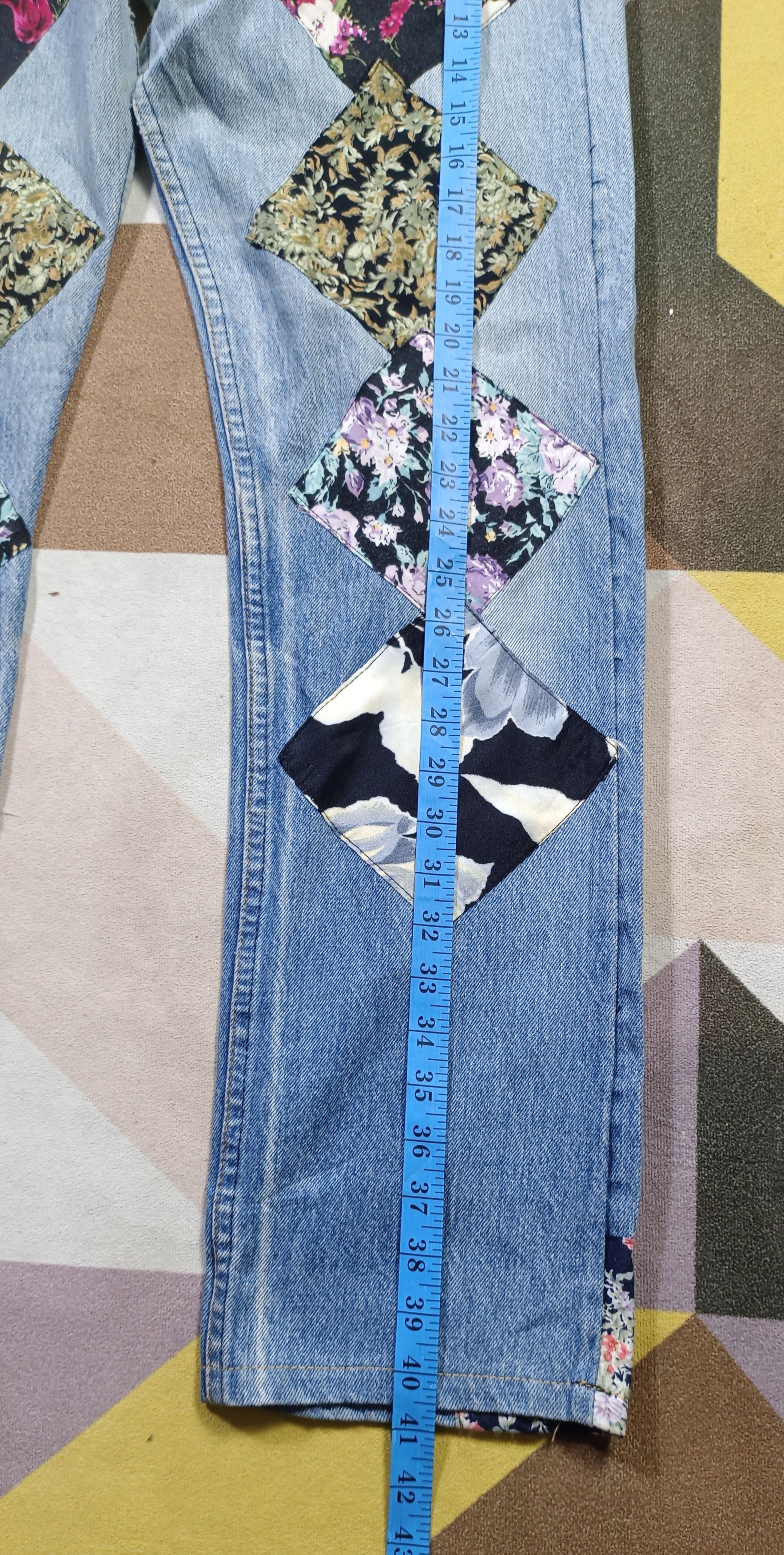 Levi's Levi's "Get Into Troubl 3" Patch Work Denim Size 30" / US 8 / IT 44 - 18 Thumbnail