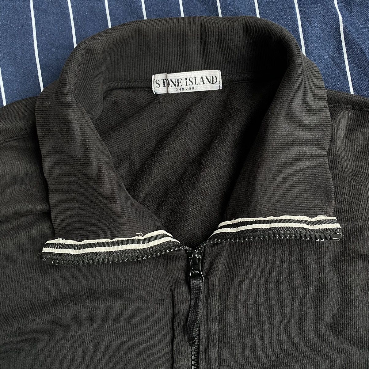 Stone Island Stone island zip sweatshirt vintage Size US XL / EU 56 / 4 - 8 Thumbnail