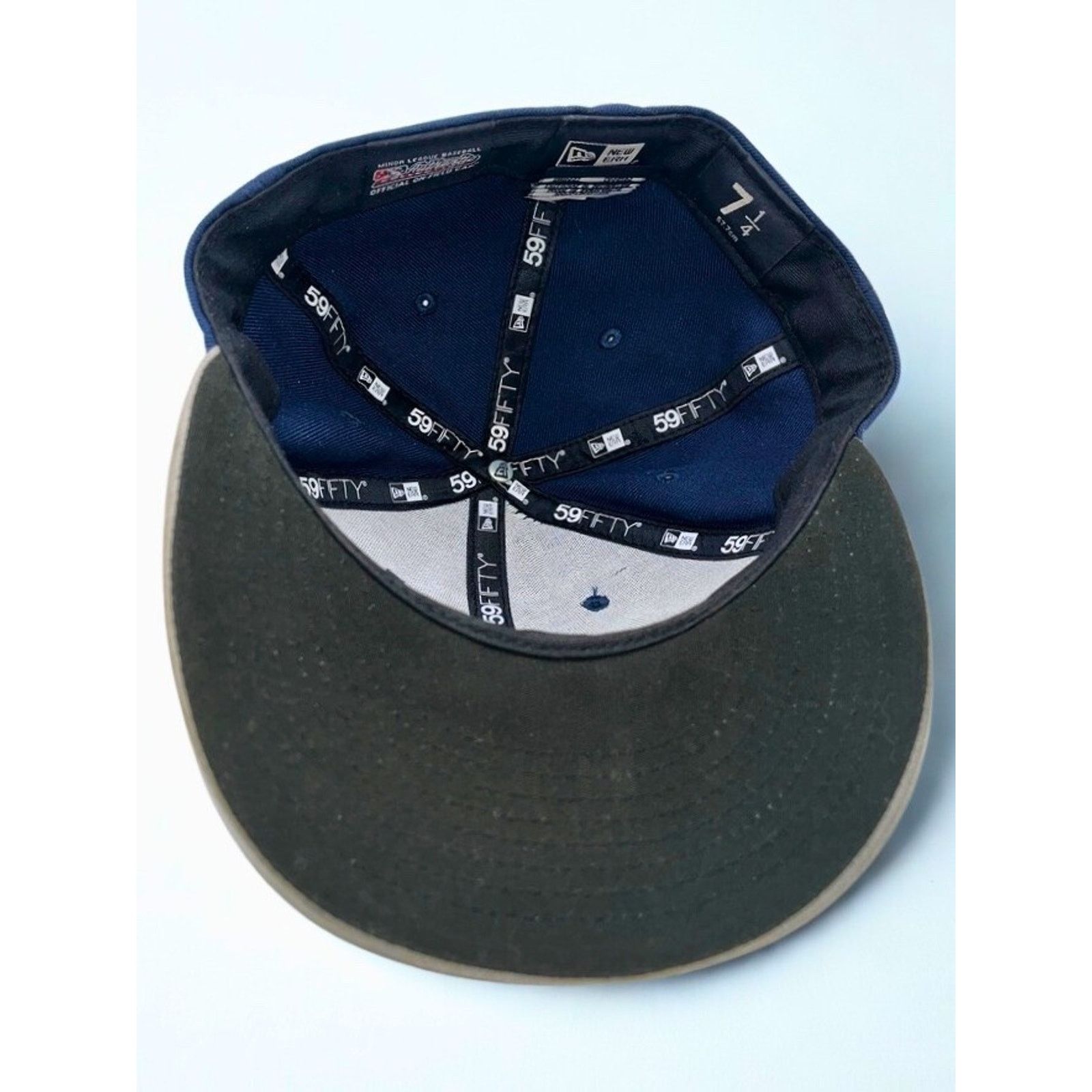 New Era Somerset Patriots New Era 59FIFTY Hat 7 1/4 Navy MiLB EUC Size ONE SIZE - 8 Thumbnail