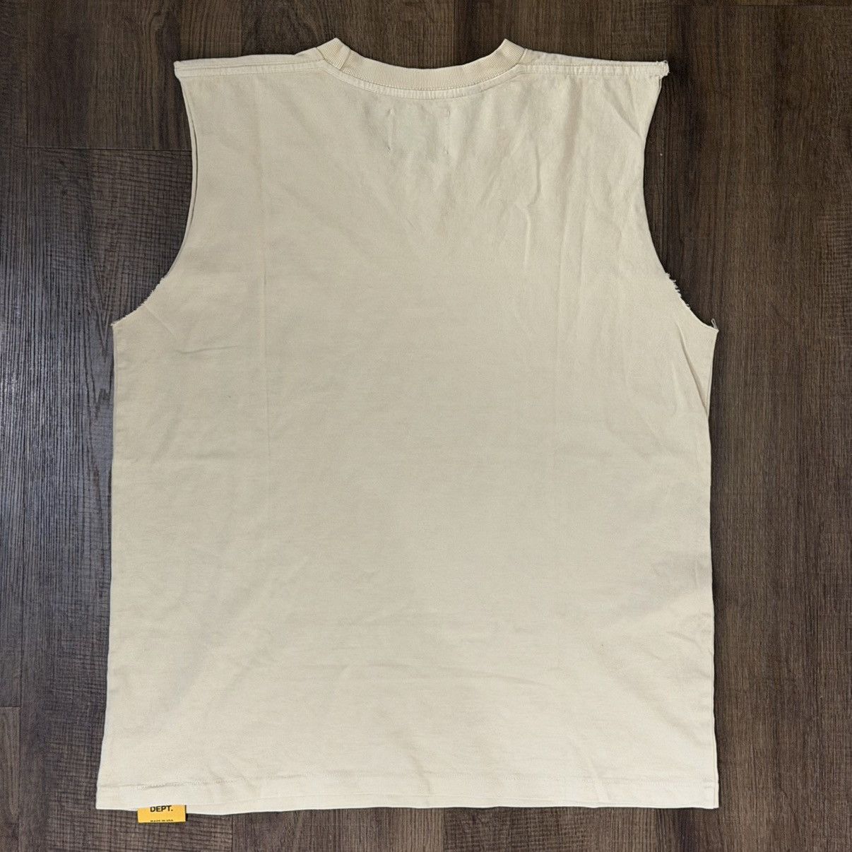 トップス Gallery Dept. DAY NIGHT SLEEVELESS TEE Gallery Dept. Day Night Sleeveless Tee Archival White