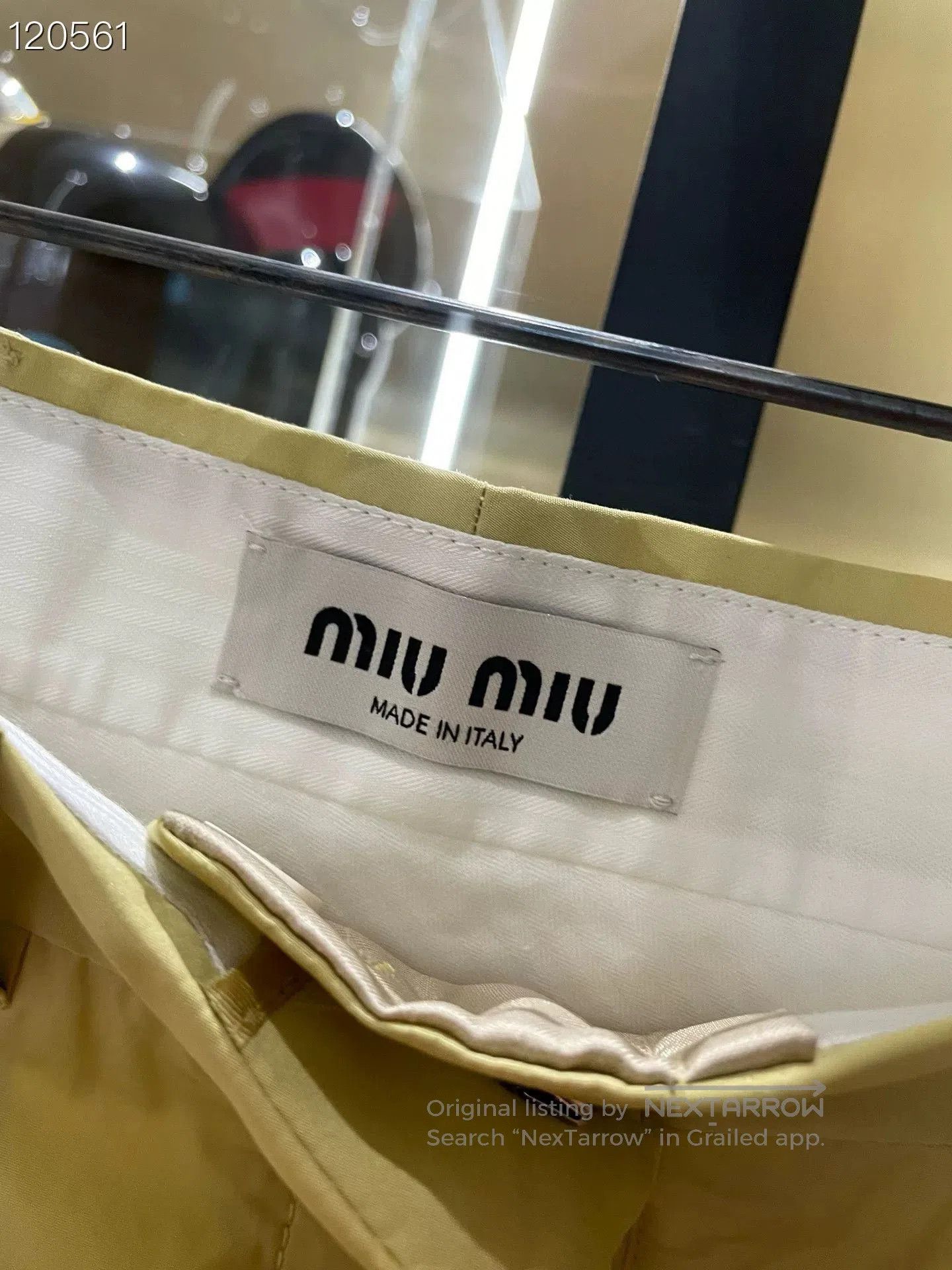 Miu Miu Miu Miu Summer Straight. Size 37" - 4 Thumbnail