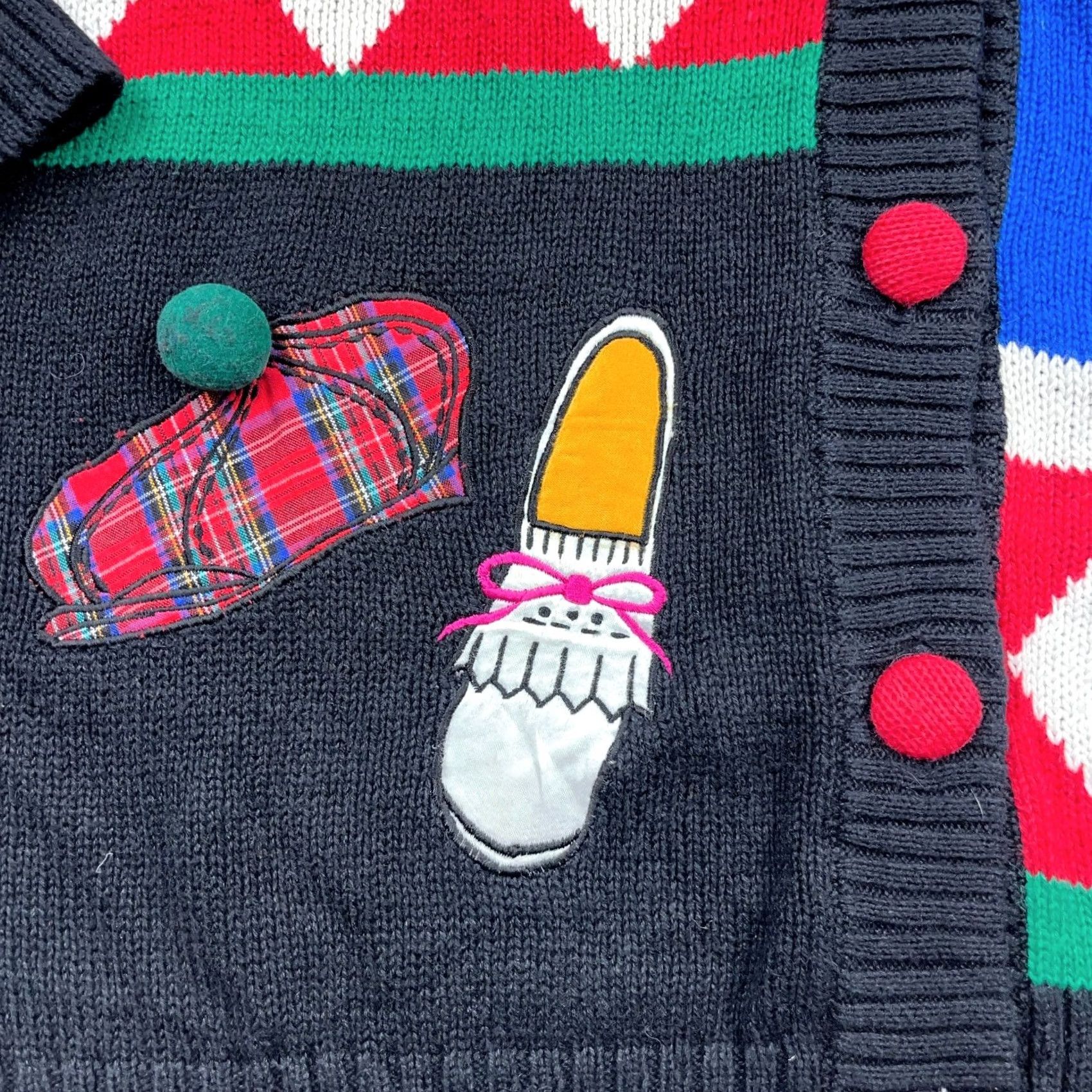 Vintage VINTAGE P Galli Sweater Womens M Cardigan Vest Women Sports Cheerleader Golf Size M / US 6-8 / IT 42-44 - 7 Thumbnail