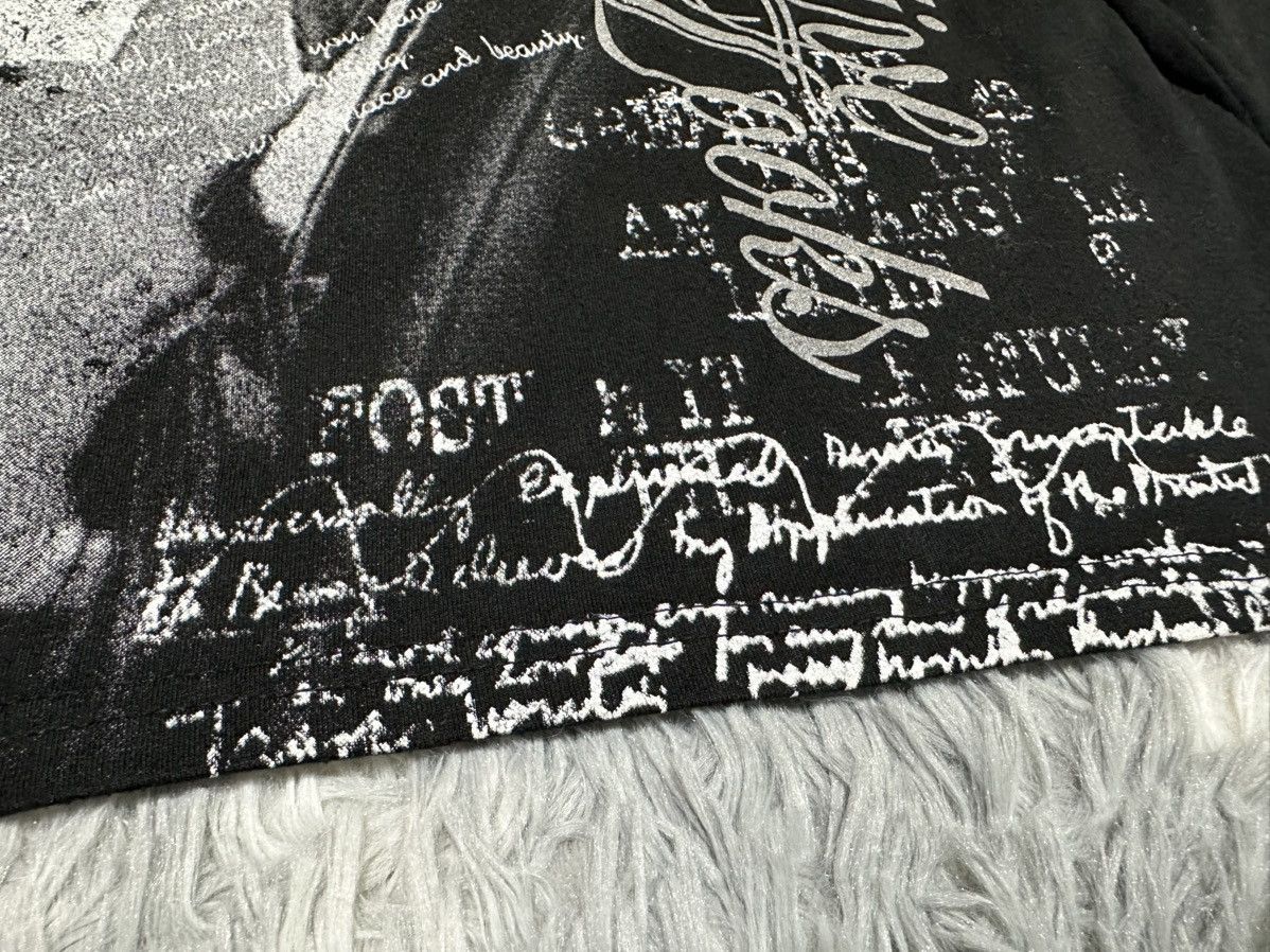 If Six Was Nine 🔥Sick Y2K Clash Ahead Union Jack Poem Ls Shirt Goth Punk Size US M / EU 48-50 / 2 - 4 Thumbnail