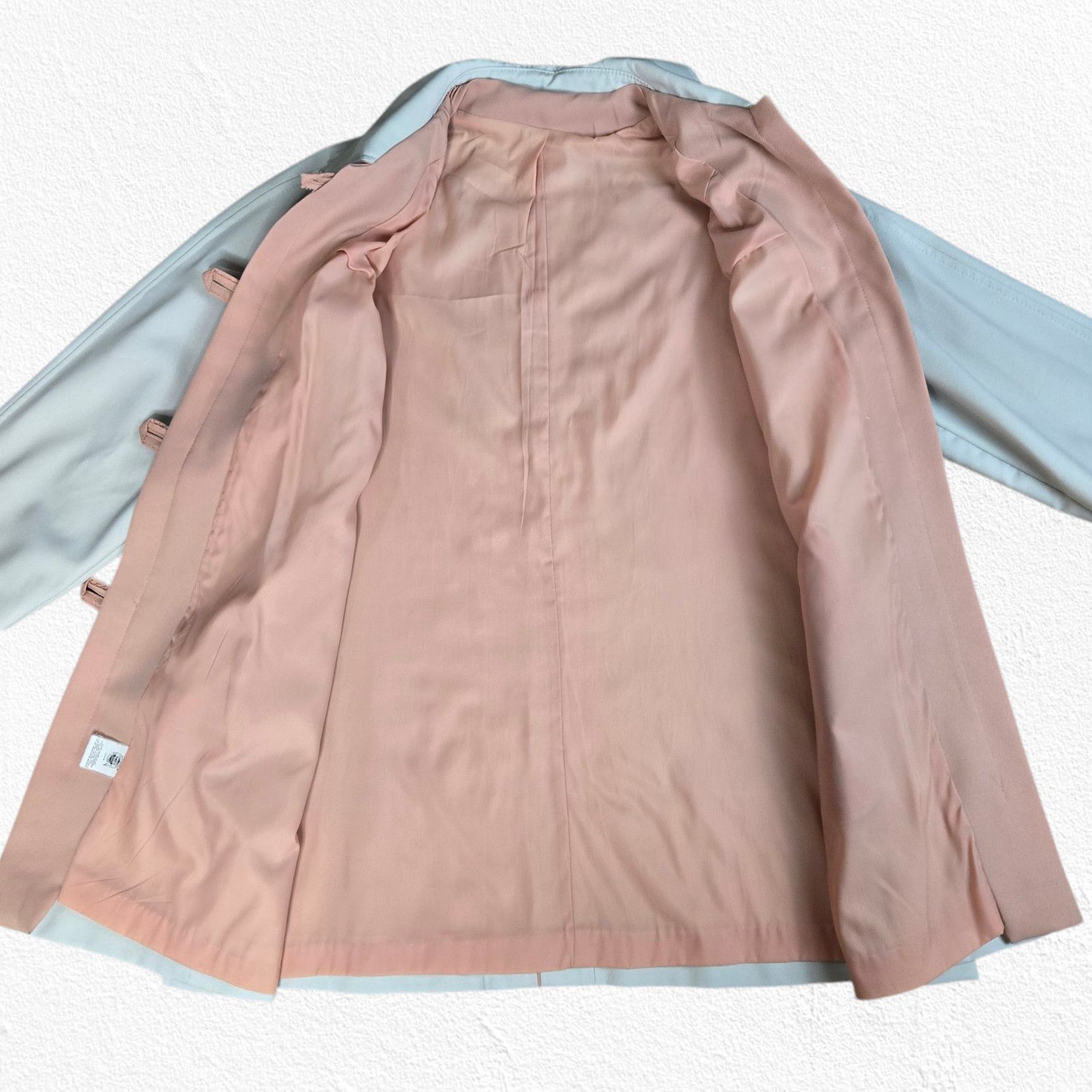Vintage Vintage Beige Mod Swing Union Made Trench Coat Size 14 Size XL / US 12-14 / IT 48-50 - 9 Thumbnail