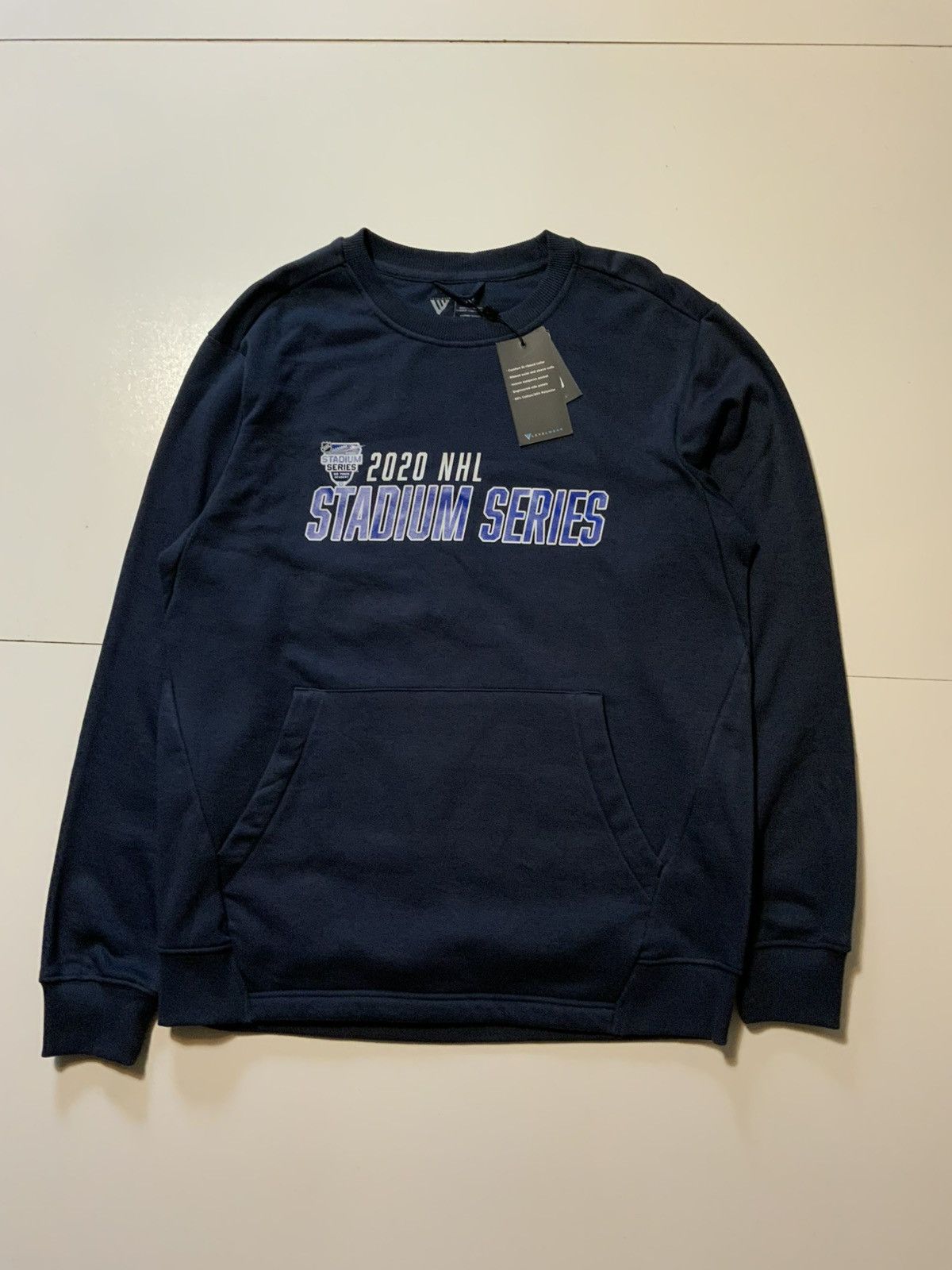 NHL NWT 2020 NHL Hockey Stadium Series Air Force Sweatshirt Size US M / EU 48-50 / 2 - 1 Thumbnail