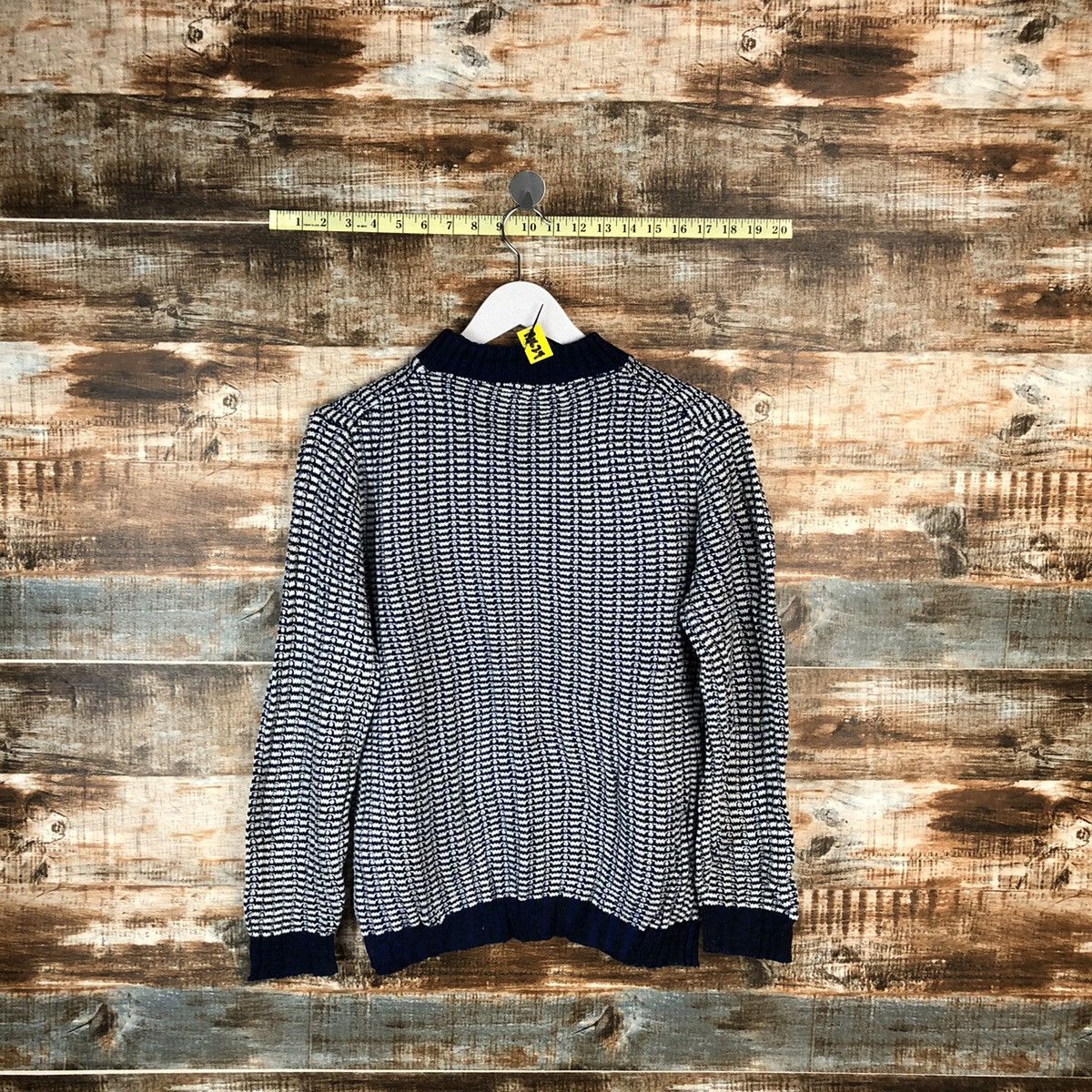 Homespun Knitwear × Japanese Brand × Vintage Japanese Brand Blue Knitwear #A1624 Size S / US 4 / IT 40 - 11 Thumbnail