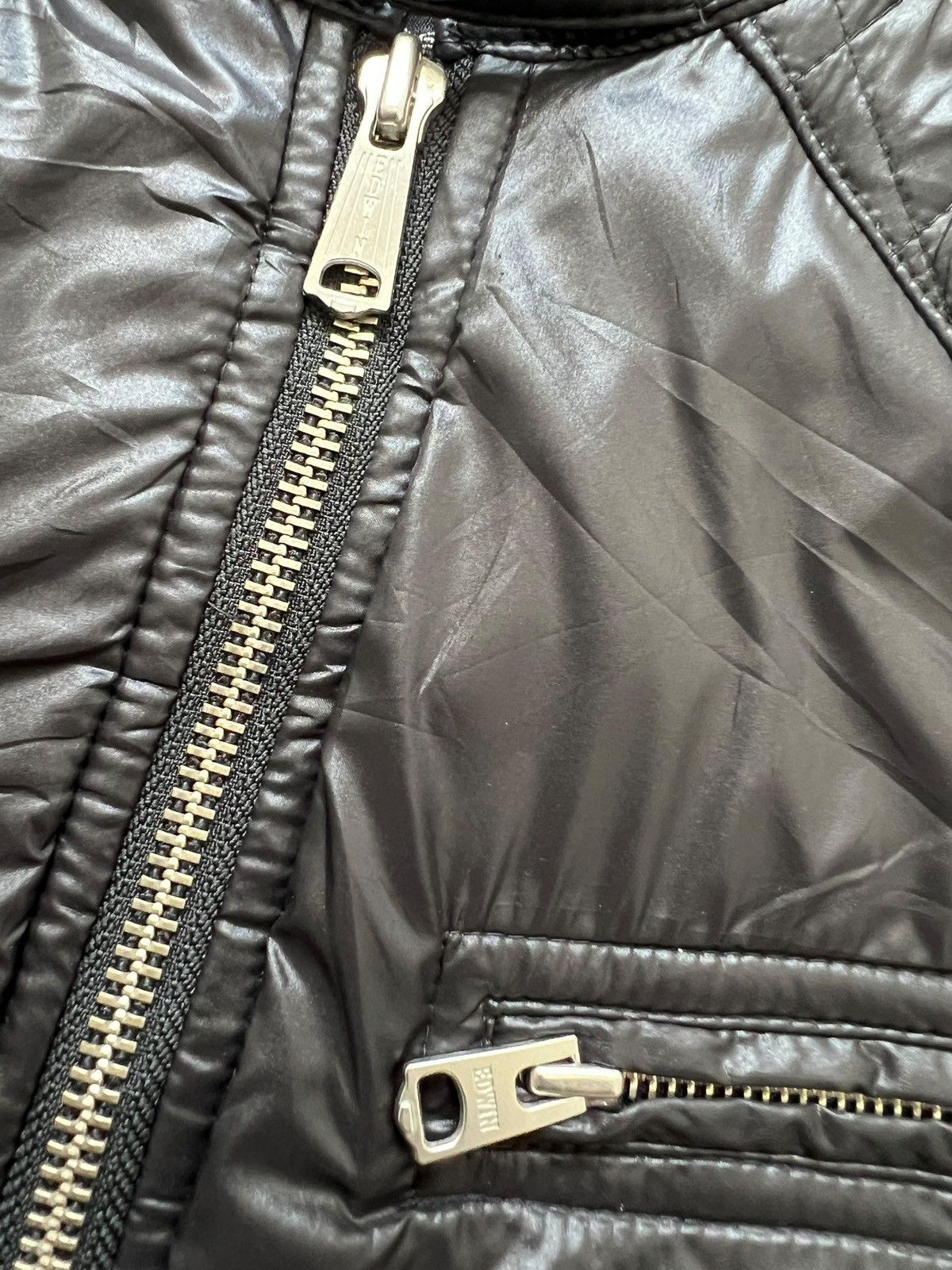 Edwin Edwin Blue Trip Biker Paded Jacket Size US M / EU 48-50 / 2 - 8 Thumbnail