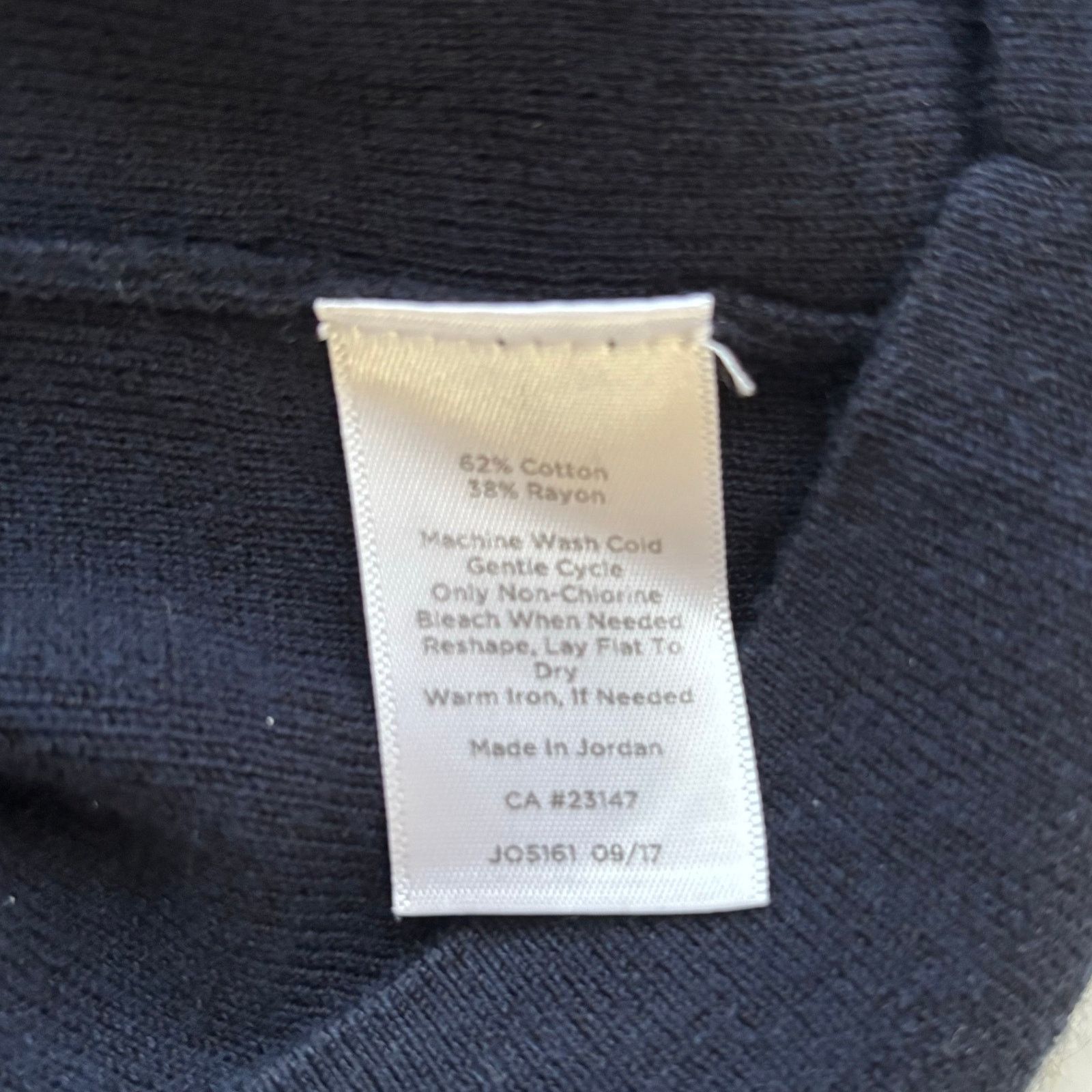Other Talbots Navy Blue Pullover Sweater Crew Neck Size 3X Size 3XL / US 20-22 - 9 Thumbnail