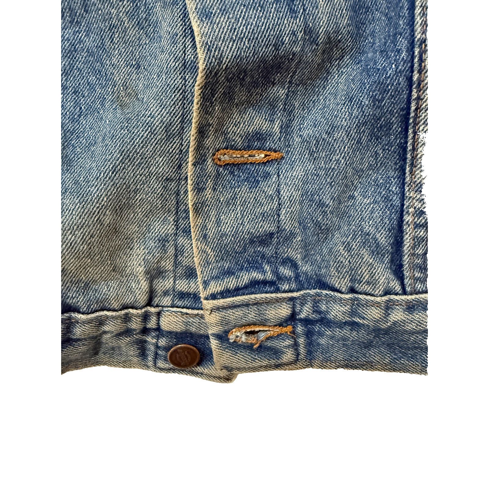 Dickies Vintage Dickies Denim Jacket Womens MED Made USA 80s Size M / US 6-8 / IT 42-44 - 4 Thumbnail