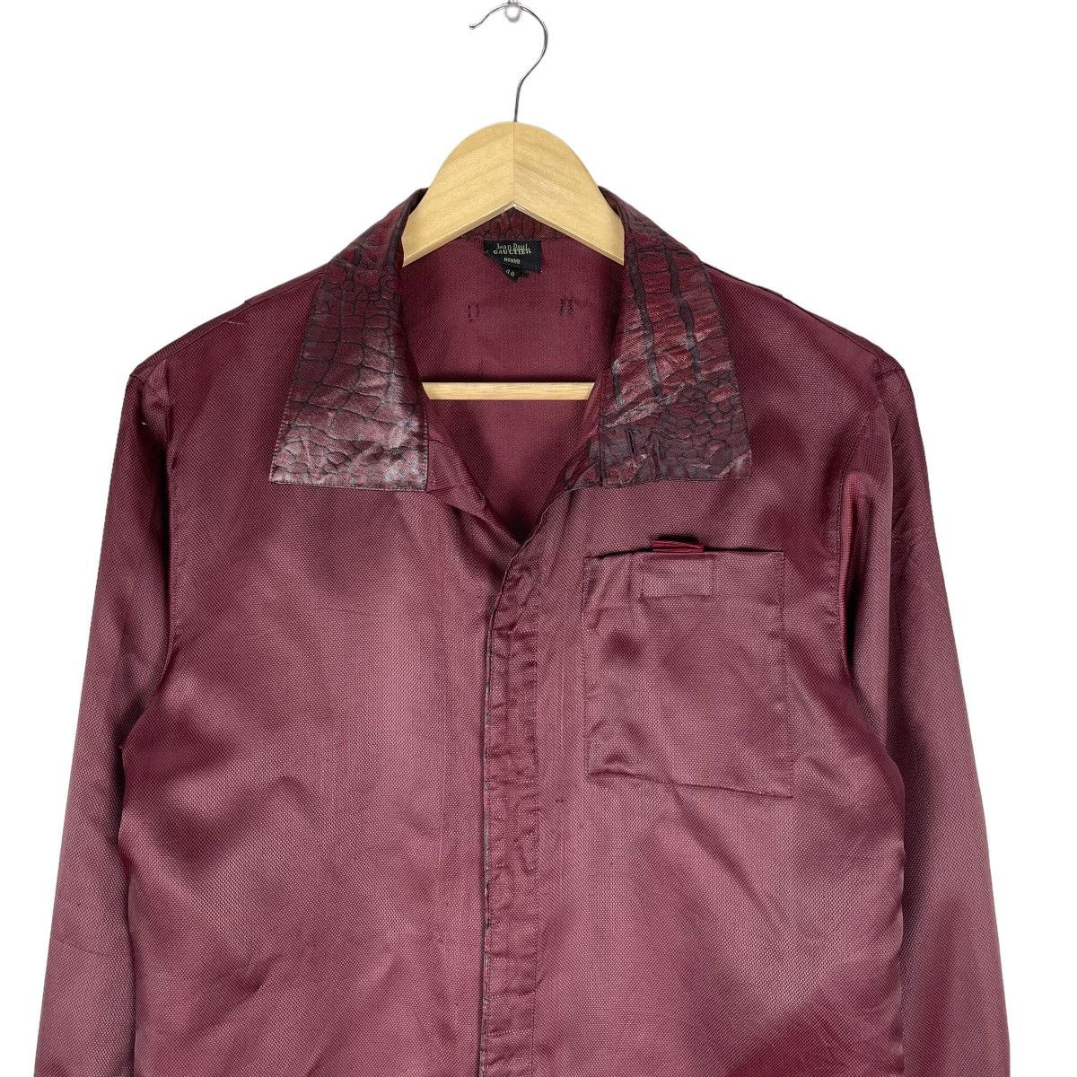 Jean Paul Gaultier ❄️ICONIC JPG HOMME LONG SLEEVE BUTTON SHIRTS Size US M / EU 48-50 / 2 - 2 Thumbnail