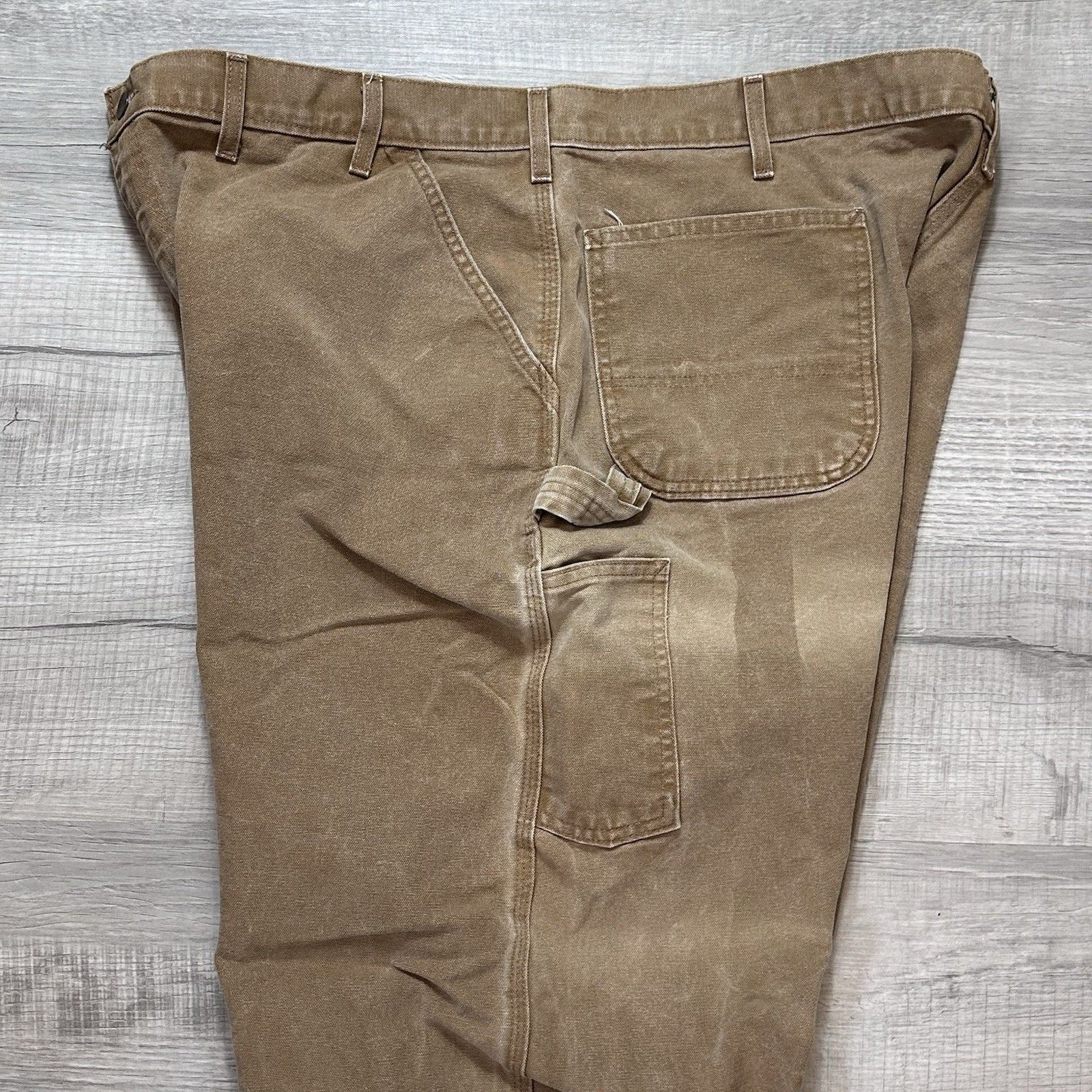 Carhartt Carhartt B11 Dungaree Fit Carpenter Canvas Pants Mens 44x32 Size US 44 / EU 60 - 6 Thumbnail