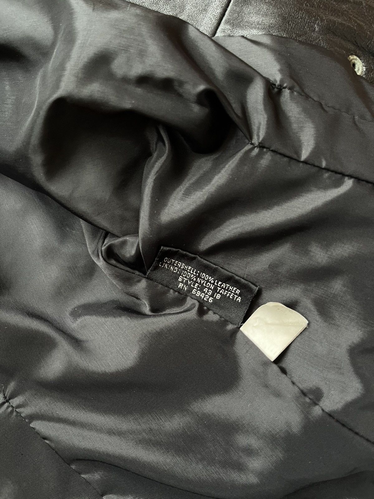 Wilsons Leather Vintage 90s Wilsons Leather y2K Jacket Size L / US 10 / IT 46 - 7 Thumbnail