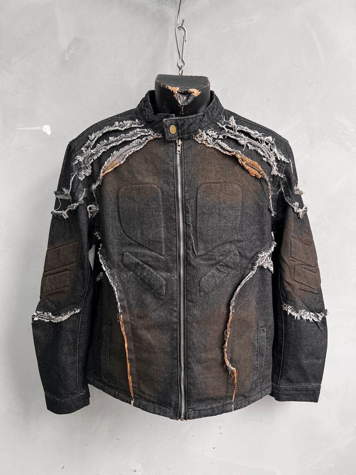 Diesel Rare washed distressed racing jacket kapital style y2k Size US M / EU 48-50 / 2 - 1 Thumbnail