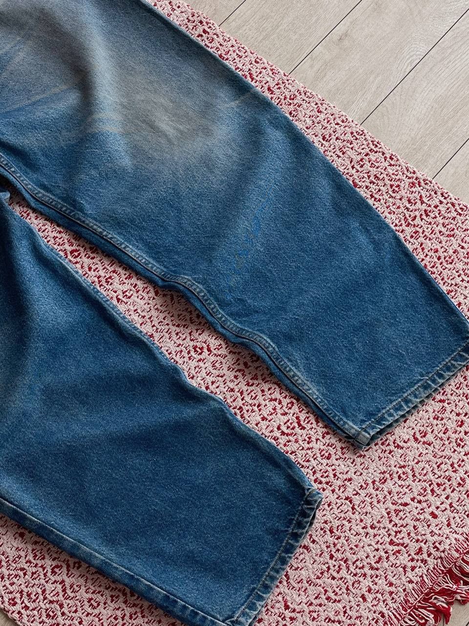 Carhartt Carhartt Jeans Blue Workwear Distressed Faded Big Size Size US 44 / EU 60 - 9 Thumbnail