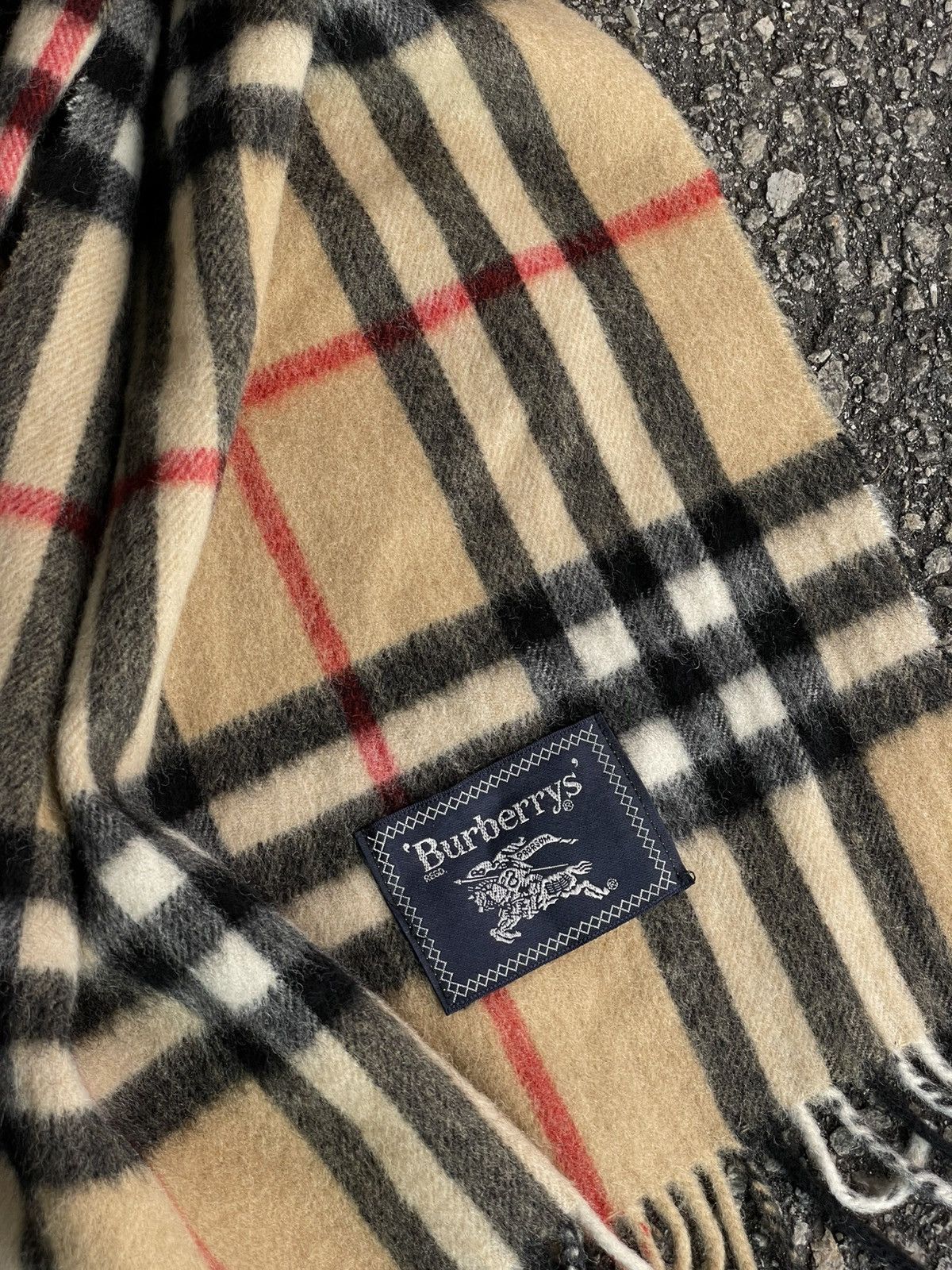 Burberry Vtg Burberrys Scarf/Muffler Size ONE SIZE - 2 Thumbnail