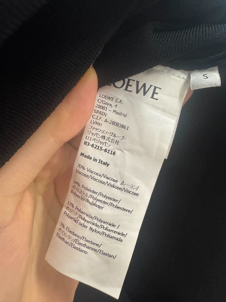 Loewe LOEWE Black sleeveless dress Size S / US 4 / IT 40 - 3 Thumbnail