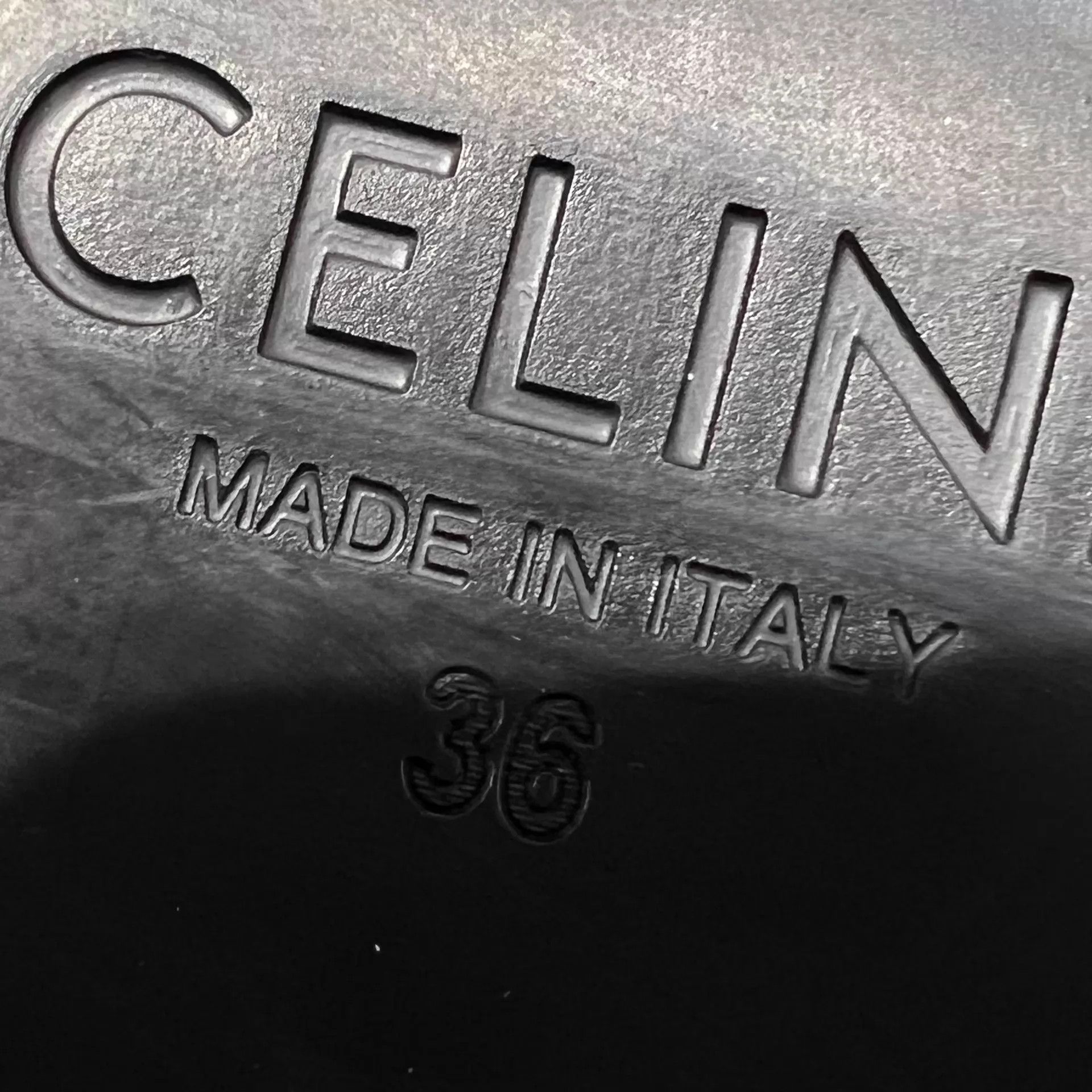 Celine Celine OTK boots black 36, new with box tried on Size US 5.5 / IT 35.5 - 8 Thumbnail