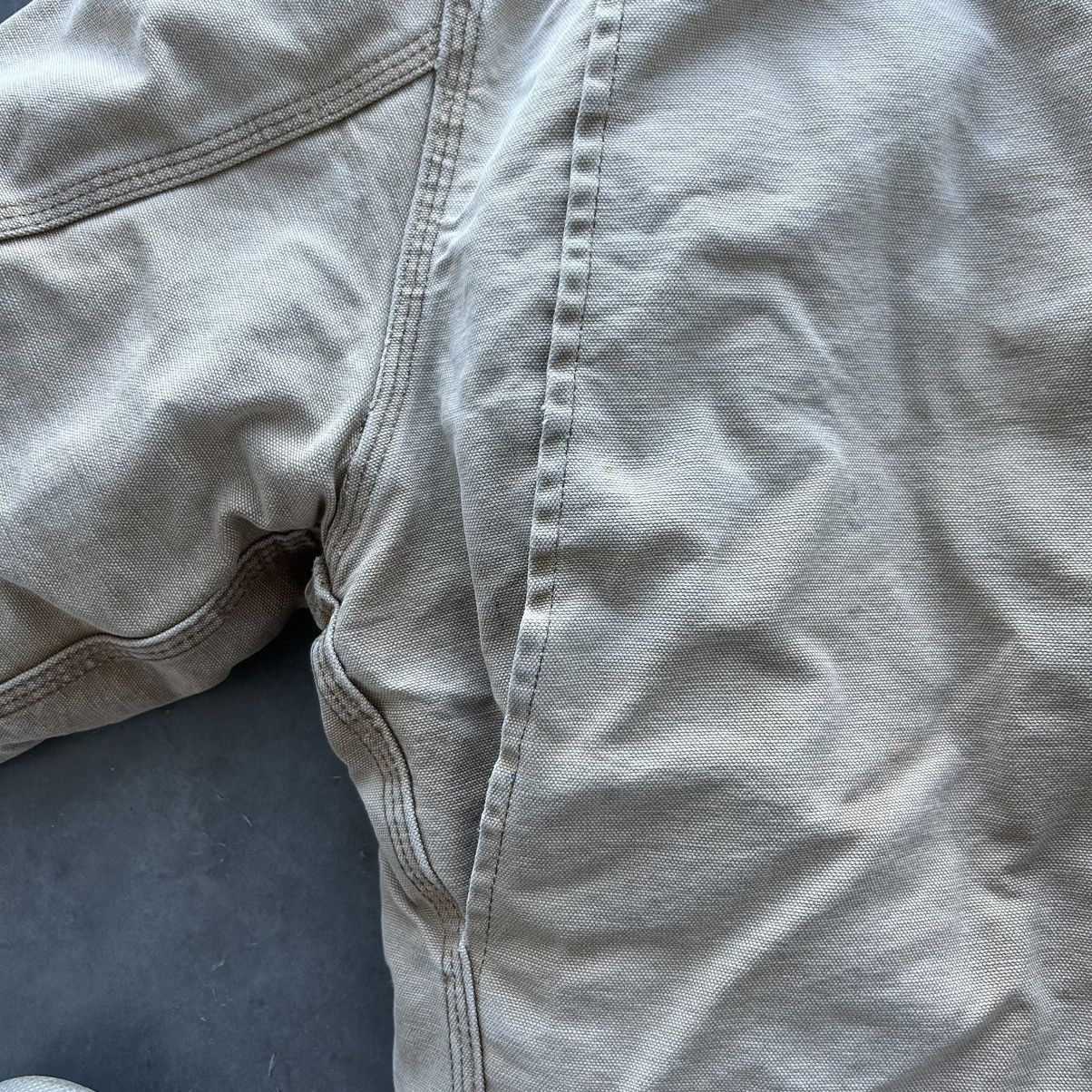 Carhartt × Vintage Crazy Vintage 80s Thrashed Carhartt Chore Barn Coat Grunge Size US XL / EU 56 / 4 - 22 Thumbnail