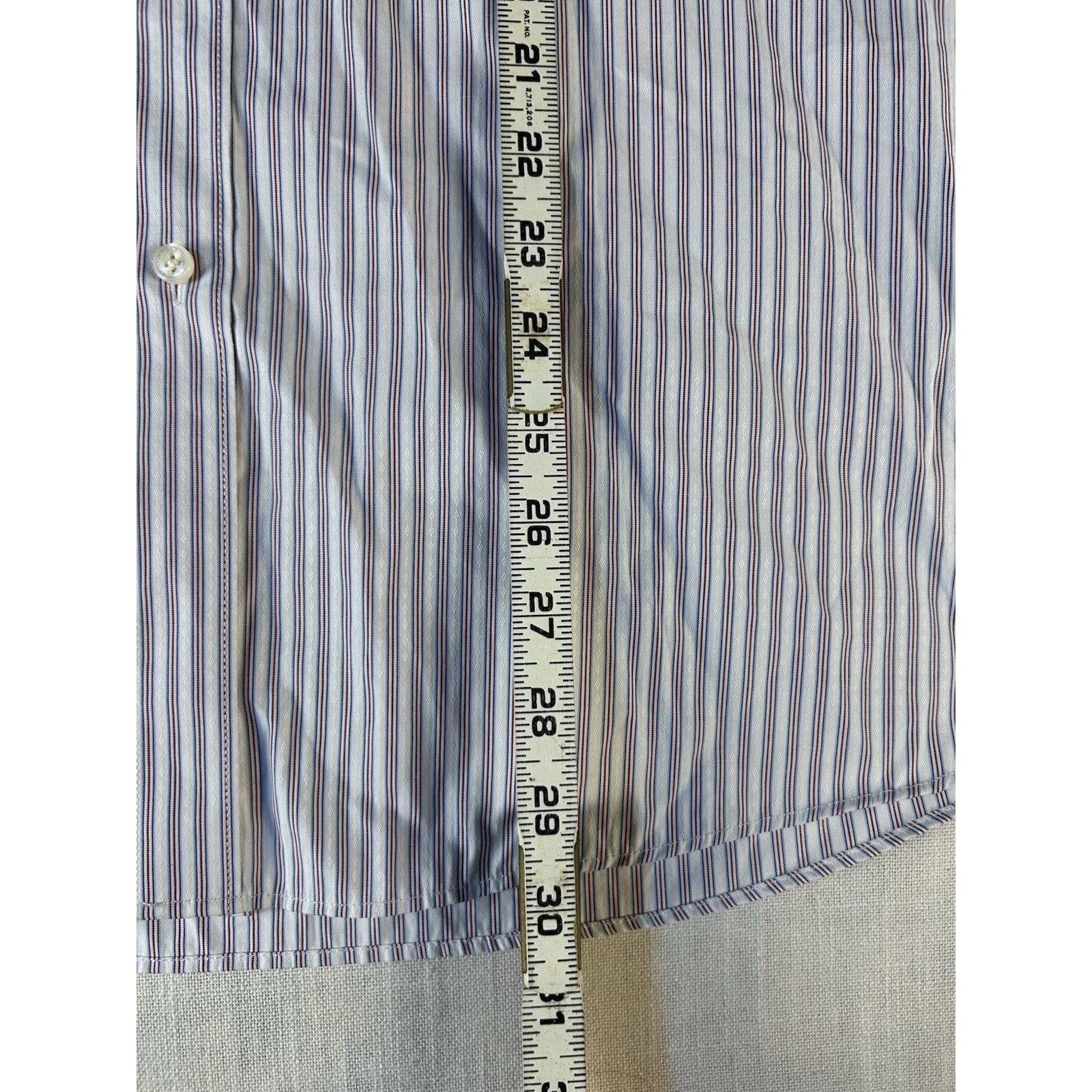 Giorgio Armani Giorgio Armani Mens 17 42 Lt Weight Dress Button Pocket Size US L / EU 52-54 / 3 - 8 Thumbnail