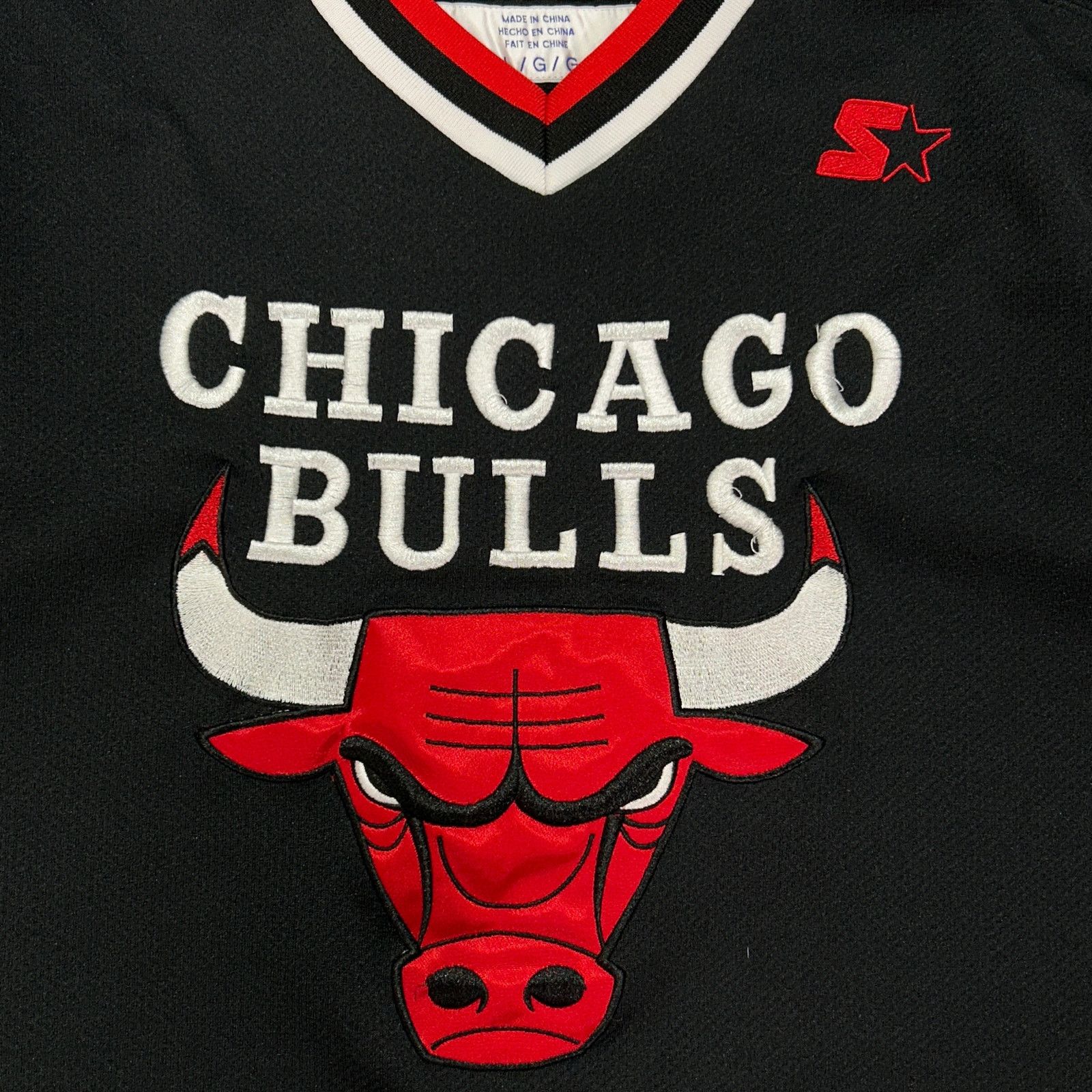 Starter VTG Starter Chicago Bulls sportswear hockey jersey mens L Size US L / EU 52-54 / 3 - 4 Thumbnail