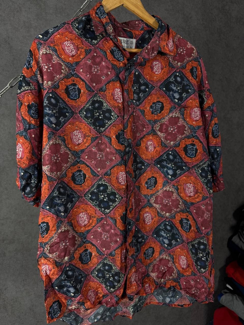 Vintage Art crazy vintage silk shirt Size US L / EU 52-54 / 3 - 3 Thumbnail