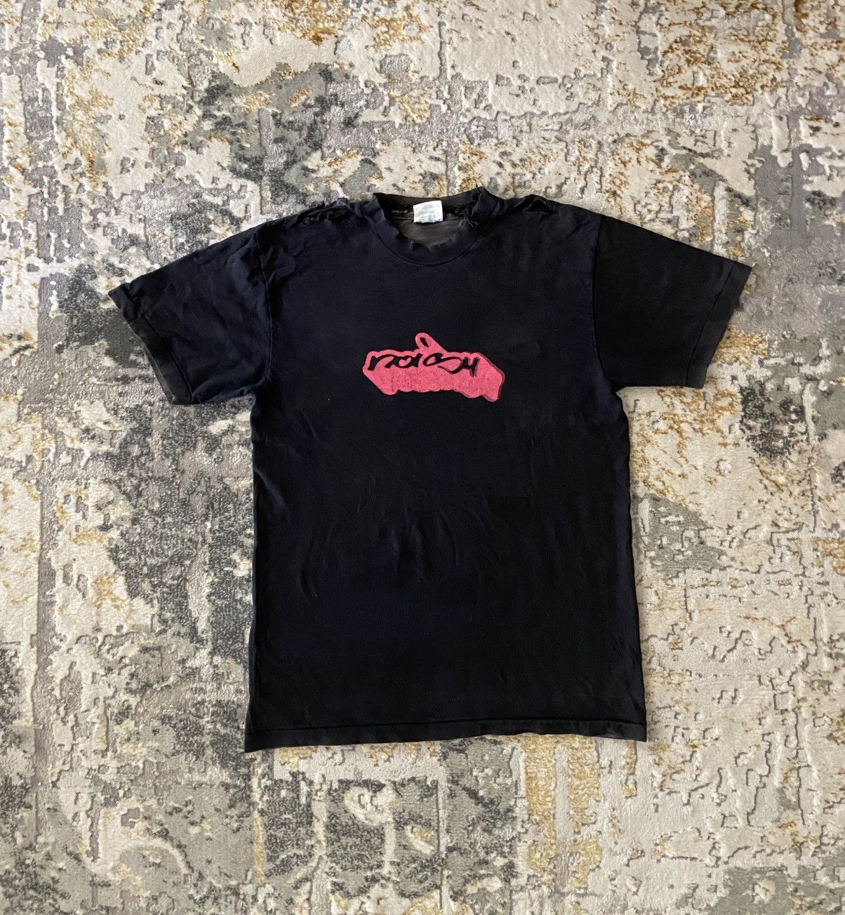 Vintage VINTAGE SKATEBOARD TRASH TRANSPARENT TEE Size US M / EU 48-50 / 2 - 1 Thumbnail