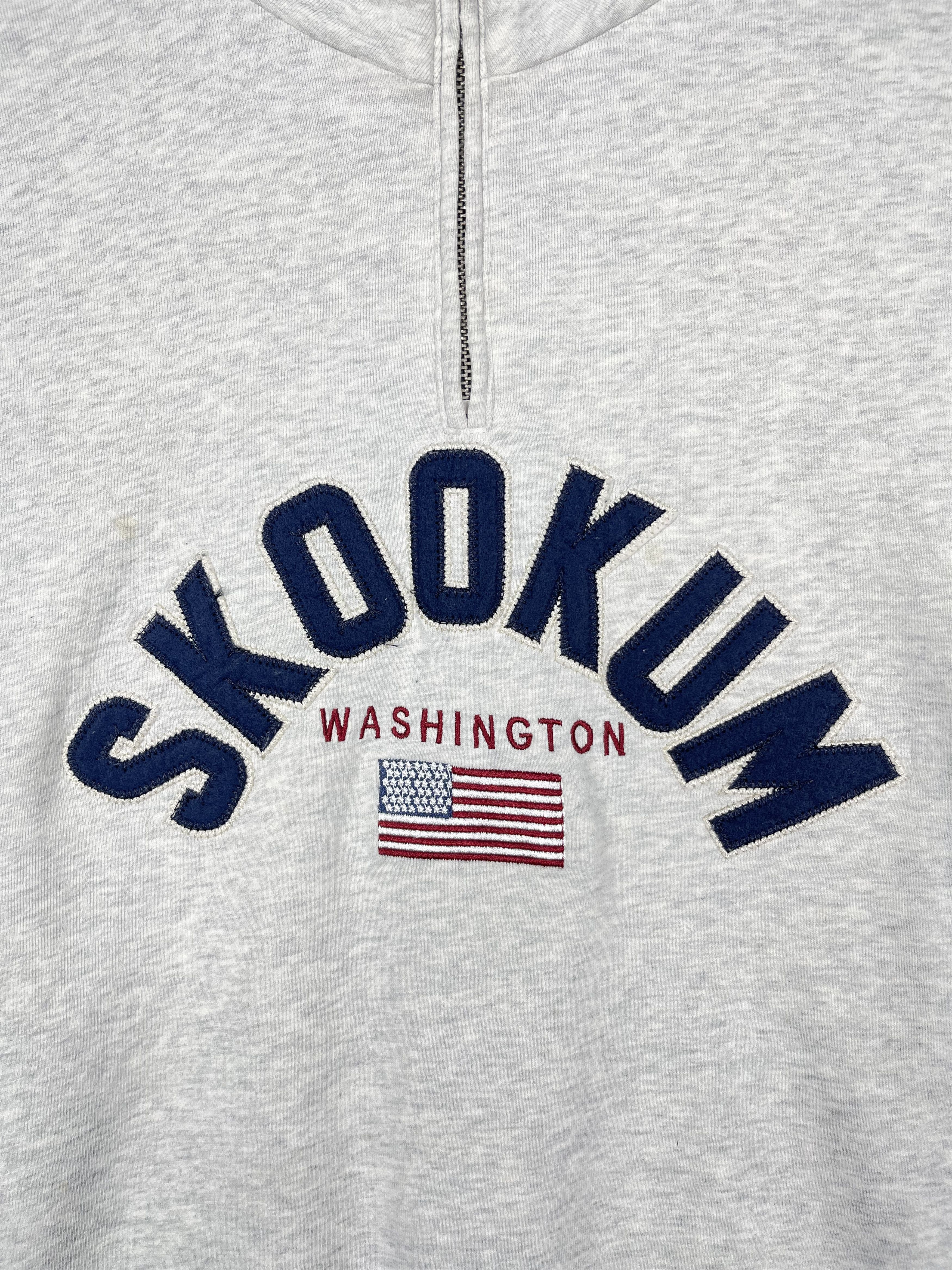 Raf Simons Vtg Skookum Mills x Jackrose Quarter-Zip Sweatshirt AS0010 Size US L / EU 52-54 / 3 - 9 Thumbnail