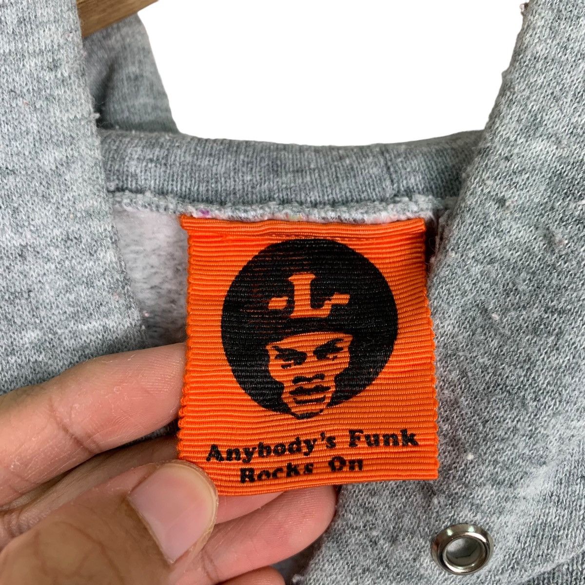 Other AFRO Anybody's Funk Rock On Pullover Hoodies #0819-C37 Size US L / EU 52-54 / 3 - 13 Thumbnail