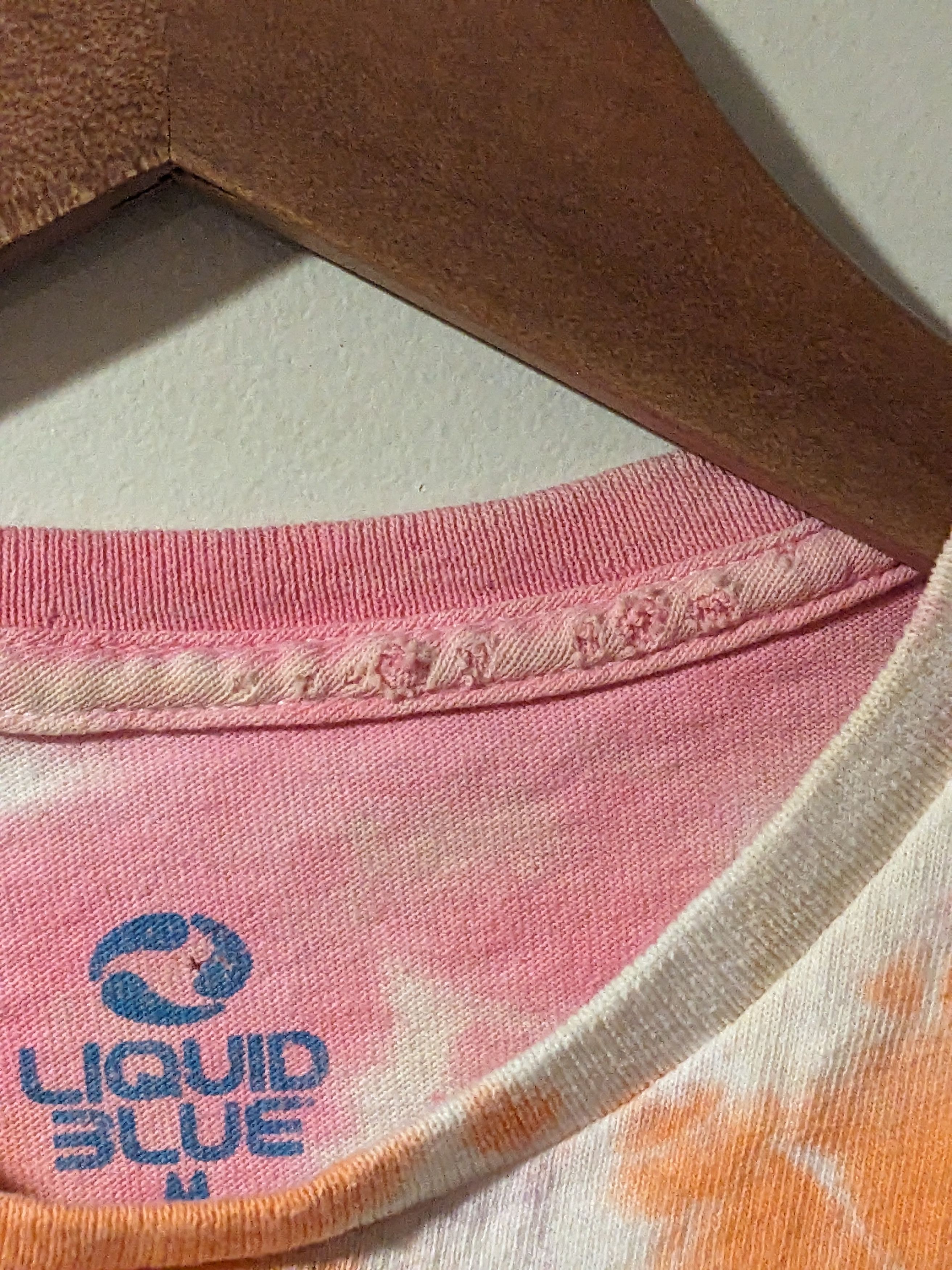 Liquid Blue × Vintage Woodstock 3 Days of Peace Liquid Blue Tie Dye Medium T-Shirt Size US M / EU 48-50 / 2 - 5 Thumbnail