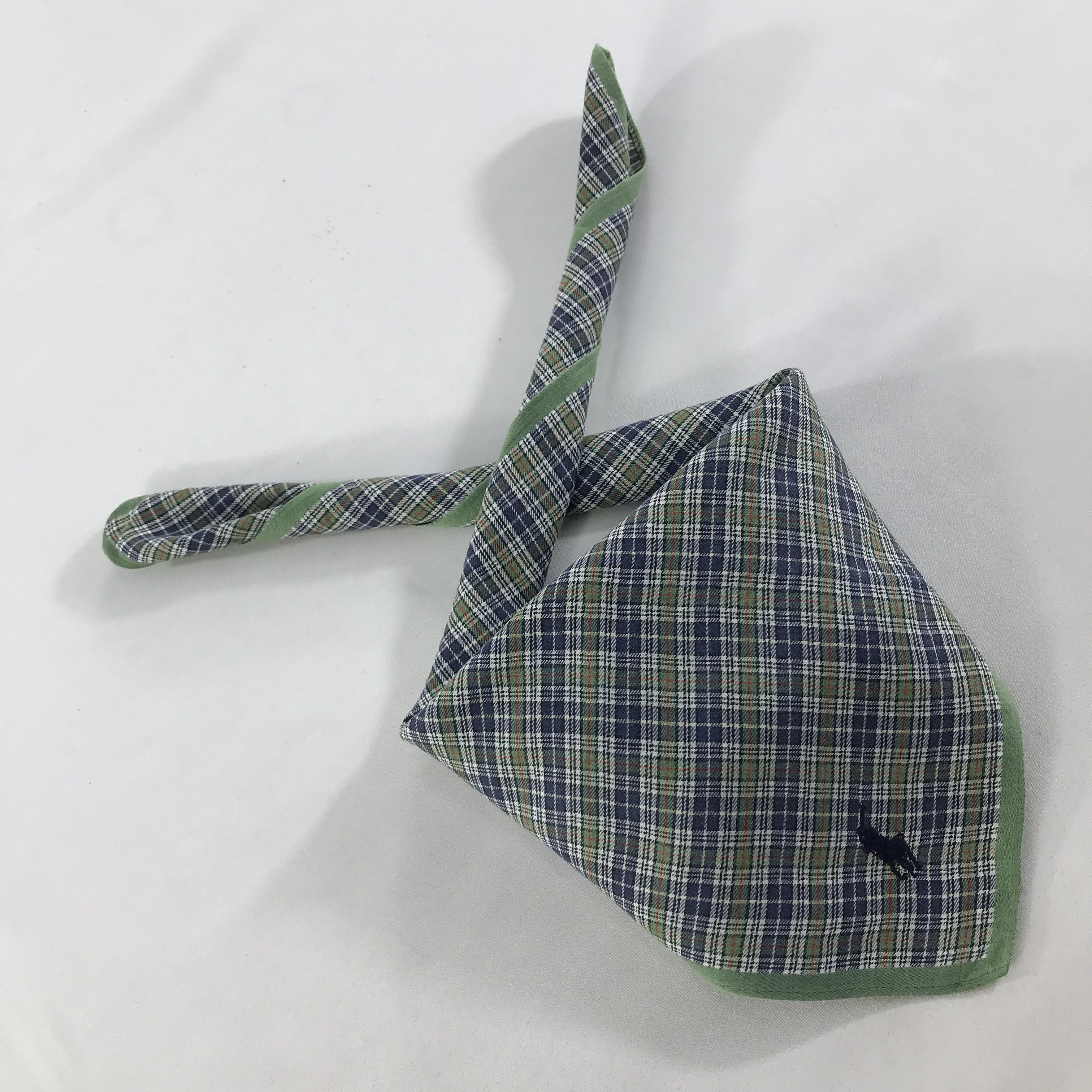 Polo Ralph Lauren × Vintage Polo Ralph Lauren Bandana / Handkerchief /Neckerchief -S1380 Size ONE SIZE - 4 Thumbnail