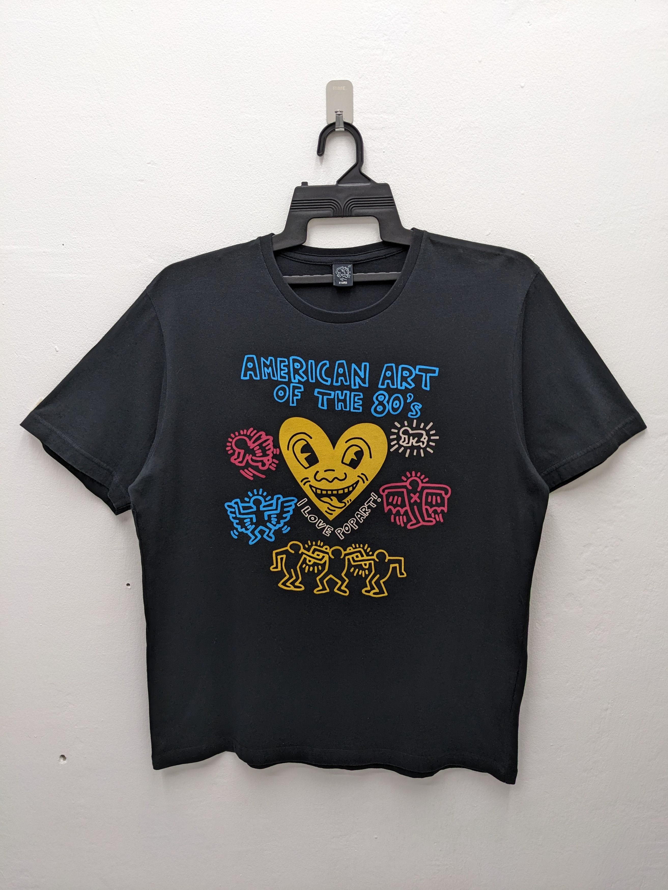 Keith Haring American Art Of The 80s Keith Haring X Japanese Brand Uniqlo Size US XL / EU 56 / 4 - 2 Thumbnail