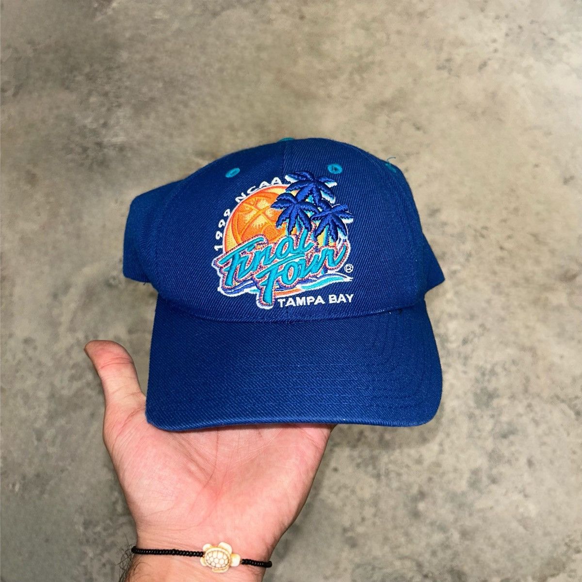 NCAA Vintage 1999 NCAA Final Four Tampa Bay Official Hat Size ONE SIZE - 2 Thumbnail