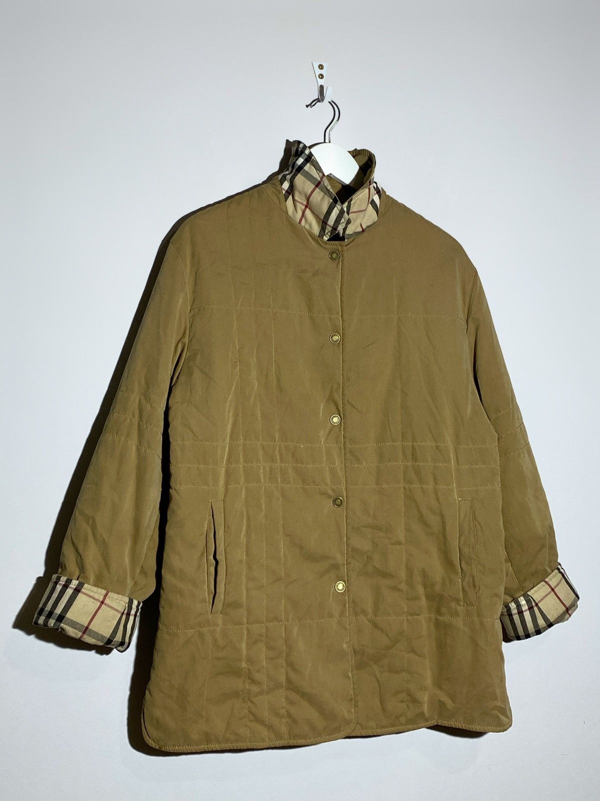 Burberry Burberry’s vintage nova check quilted jacket Size US M / EU 48-50 / 2 - 3 Thumbnail