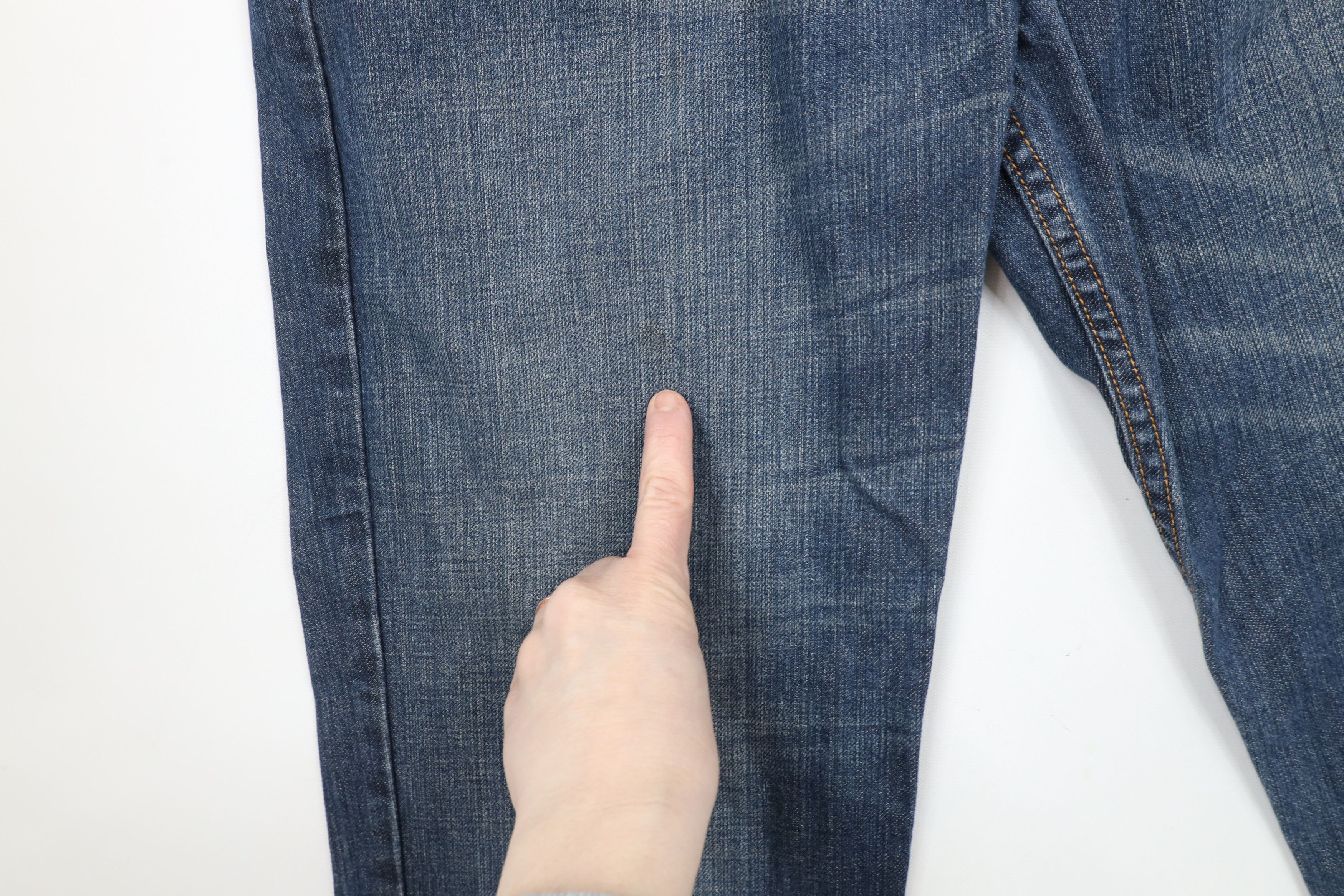 Levi's × Vintage Vintage Y2K Levis 550 Relaxed Fit Denim Jeans Blue Cotton Size US 33 - 5 Thumbnail