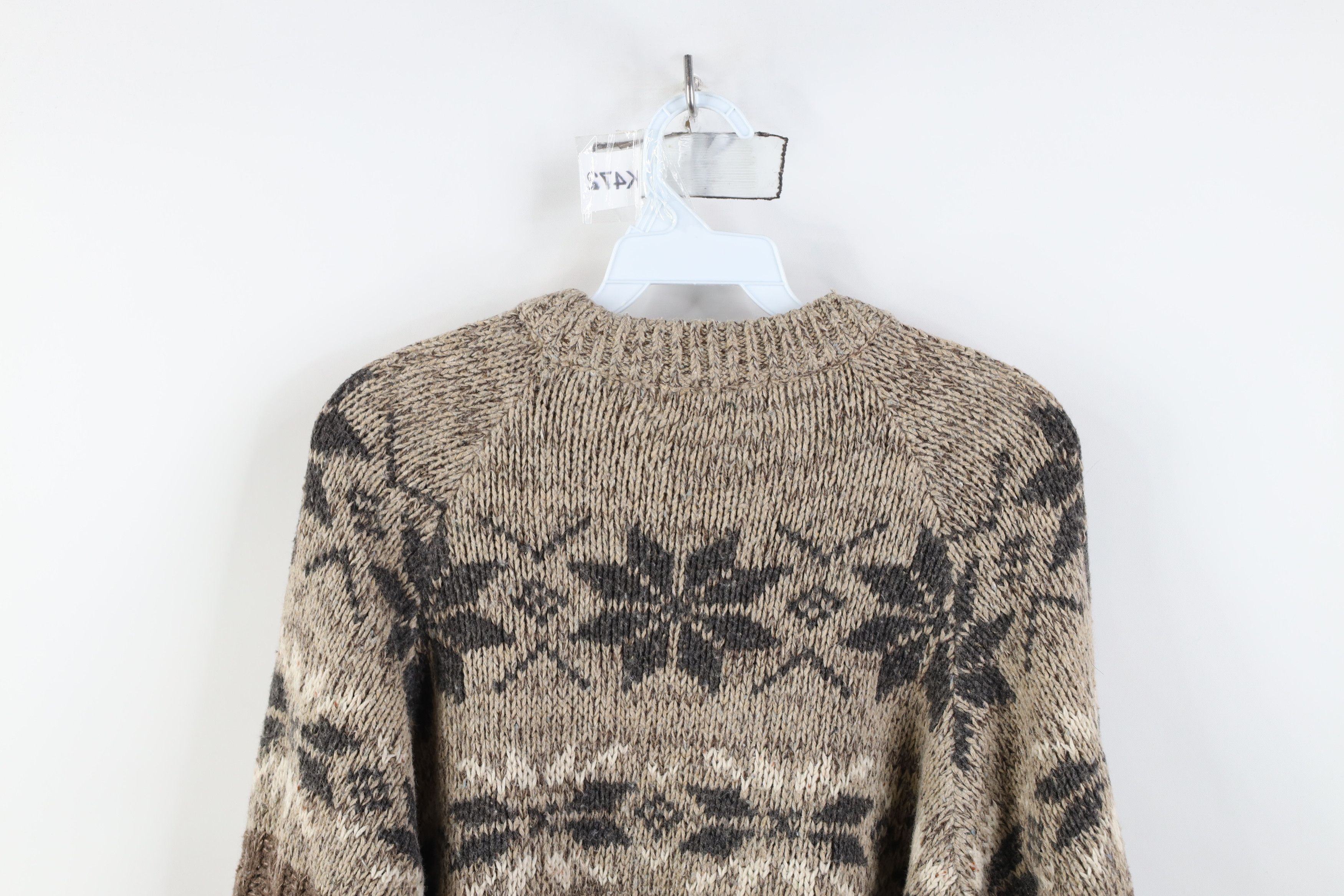 Vintage Vintage 90s Streetwear Fisherman Cable Knit Sweater Size US XL / EU 56 / 4 - 9 Thumbnail