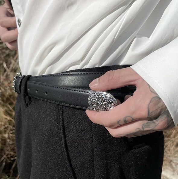 Japanese Brand × Vintage Outdoor retro fashion paisleys buckle belt Size ONE SIZE - 6 Thumbnail