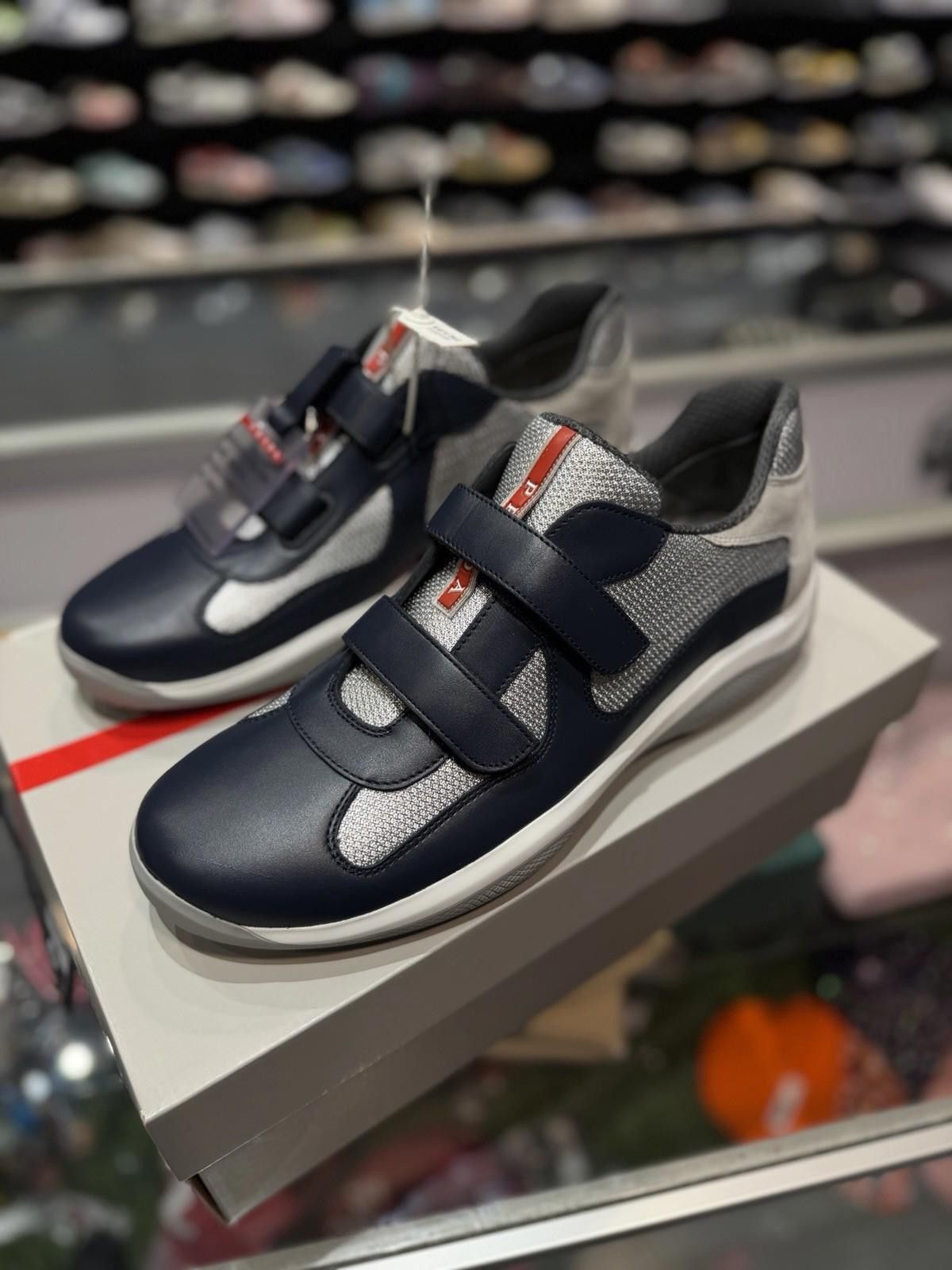 Prada Prada America’s Cup Double Strap Sneakers 9UK/10US NEW Size US 10 / EU 43 - 8 Thumbnail