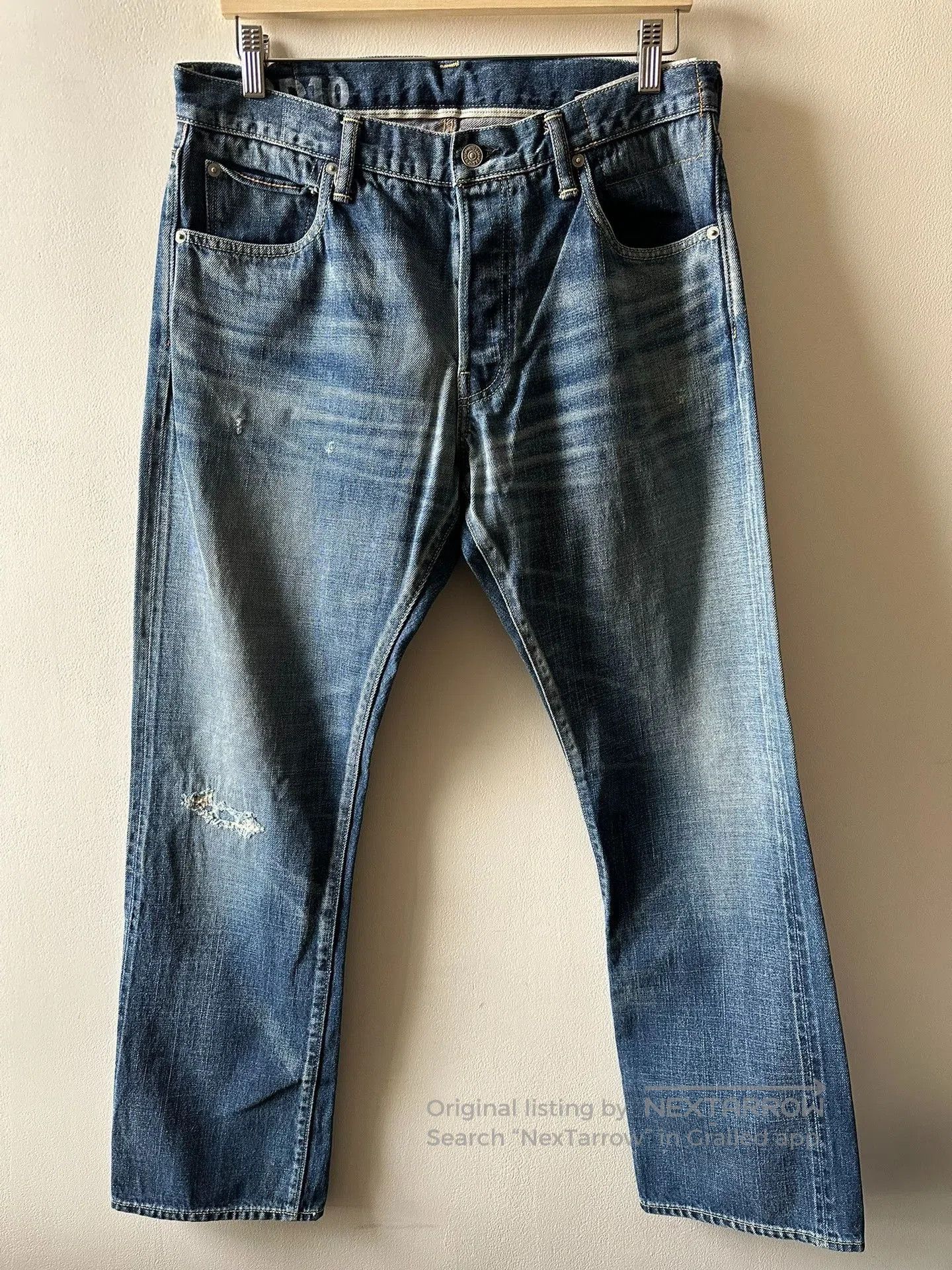 Visvim visvim social sculpture washed denim pants. Size US 34 / EU 50 - 2 Thumbnail