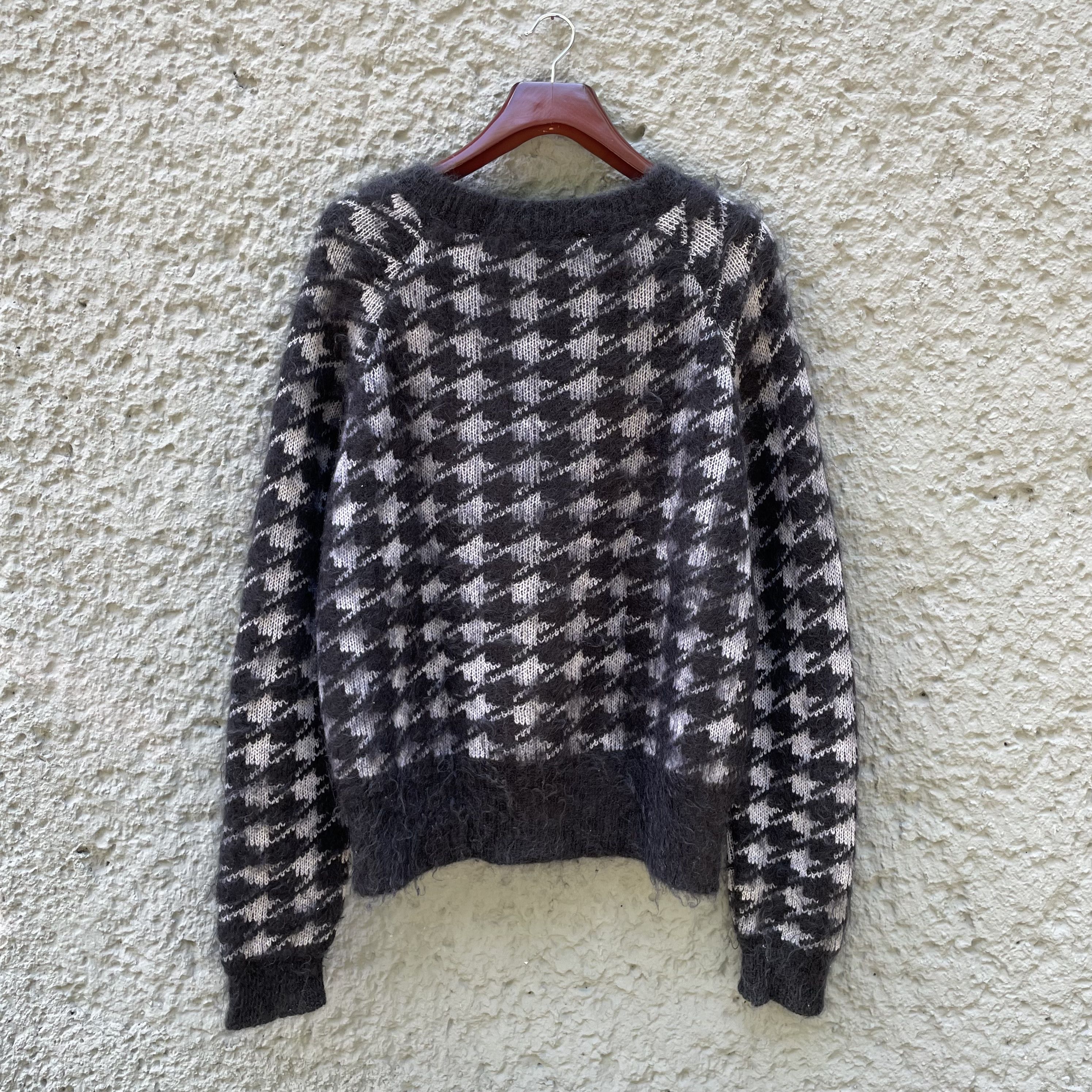 Haider Ackermann Haider Ackermann Houndstooth Sweater Knit