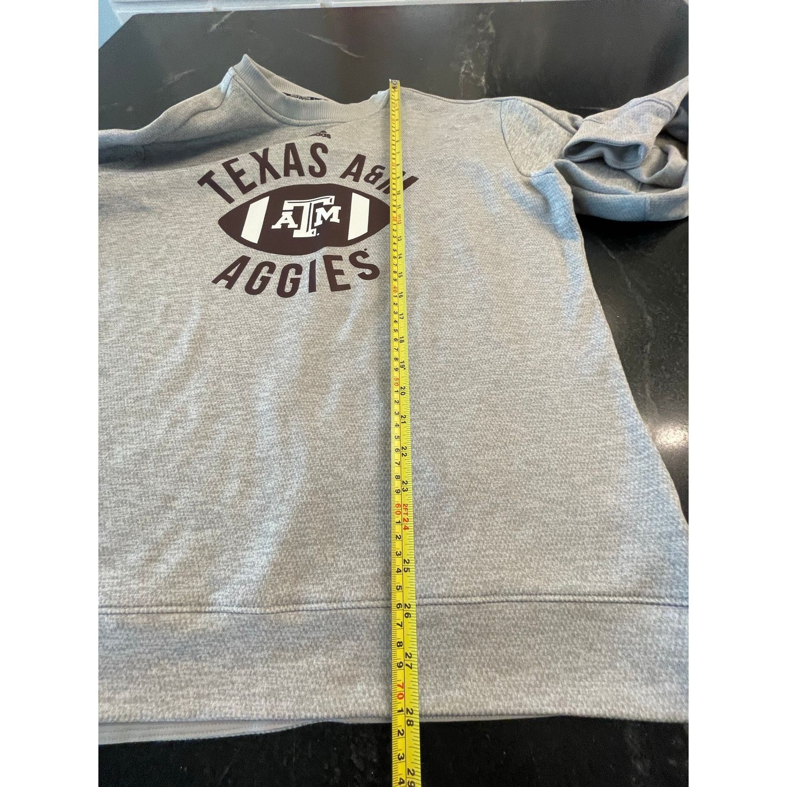 Adidas Adidas Texas A&M Univ Aggies men's sweatshirt XL Grey Maroon Size US XL / EU 56 / 4 - 10 Thumbnail