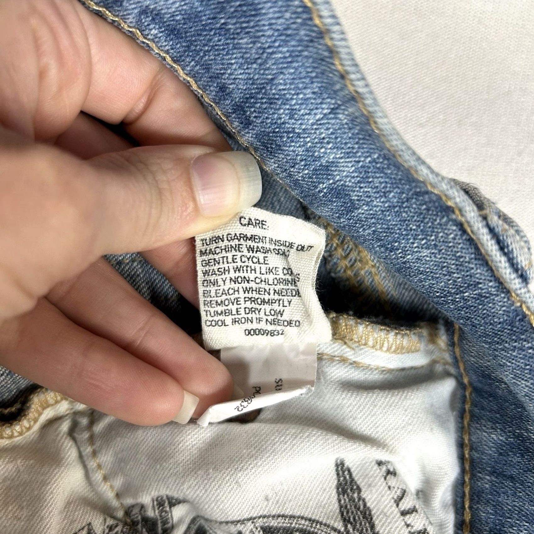 Polo Ralph Lauren Polo Ralph Lauren Jeans Low Rise Skinny Womens 26 Blue Denim 90s Hipster Preppy Vintage: No Size 26" / US 2 / IT 38 - 7 Thumbnail