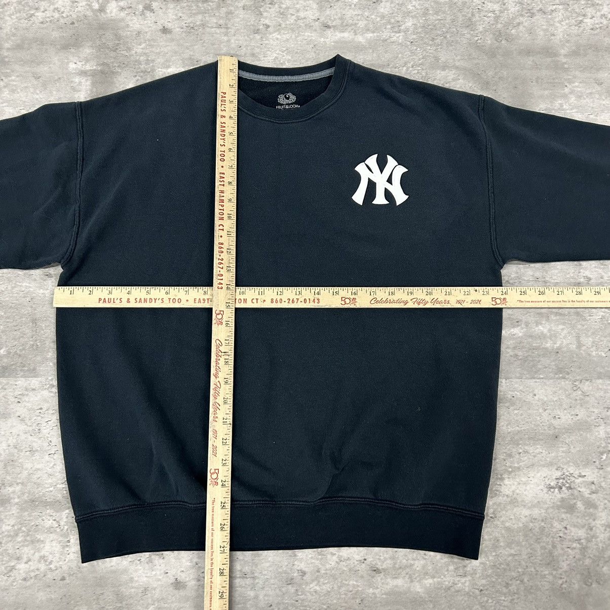New York Yankees Vintage New York Yankees Crewneck sweatshirt Size US XL / EU 56 / 4 - 4 Thumbnail