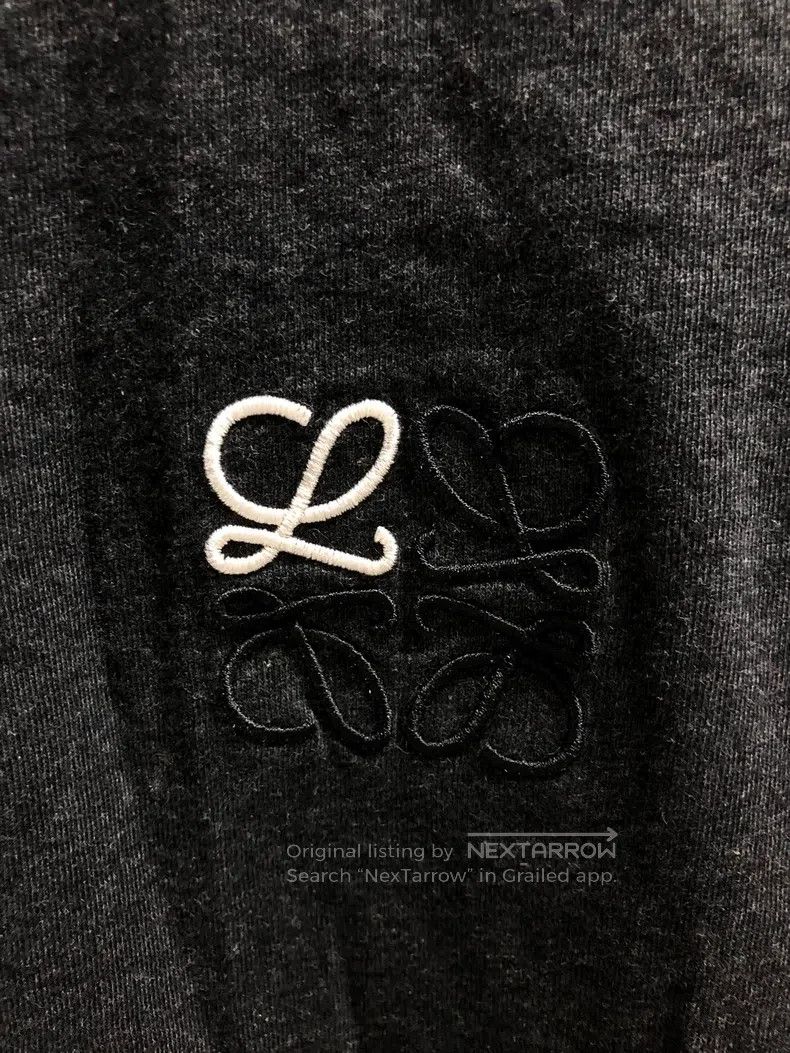 Loewe LOEWE Embroidered letter short-sleeve T-shirt Size M / US 6-8 / IT 42-44 - 3 Thumbnail