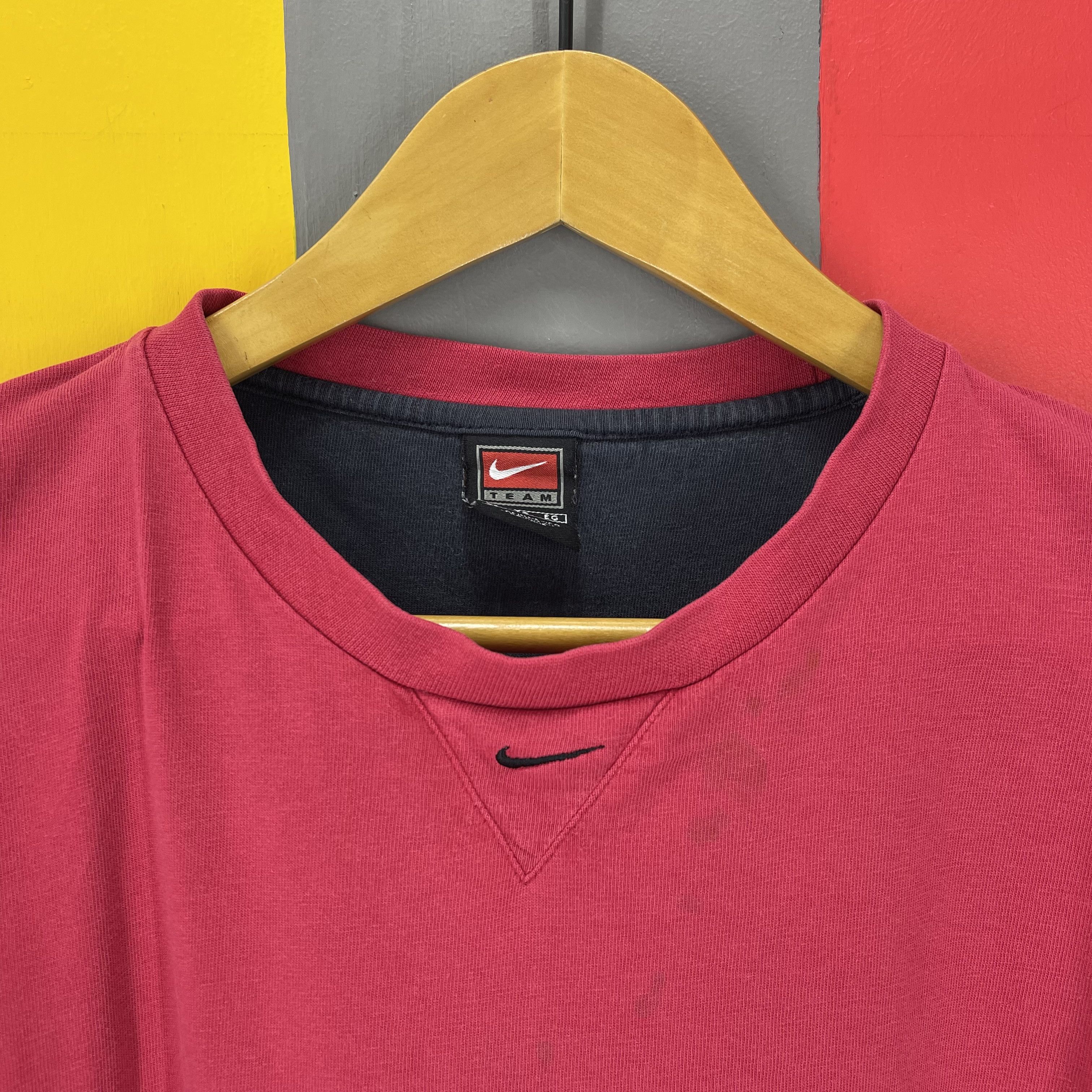 Nike Y2K Vintage BLAZERS by NIKE TEAM Crew Neck T Shirt #1727/06 Size US XL / EU 56 / 4 - 2 Thumbnail