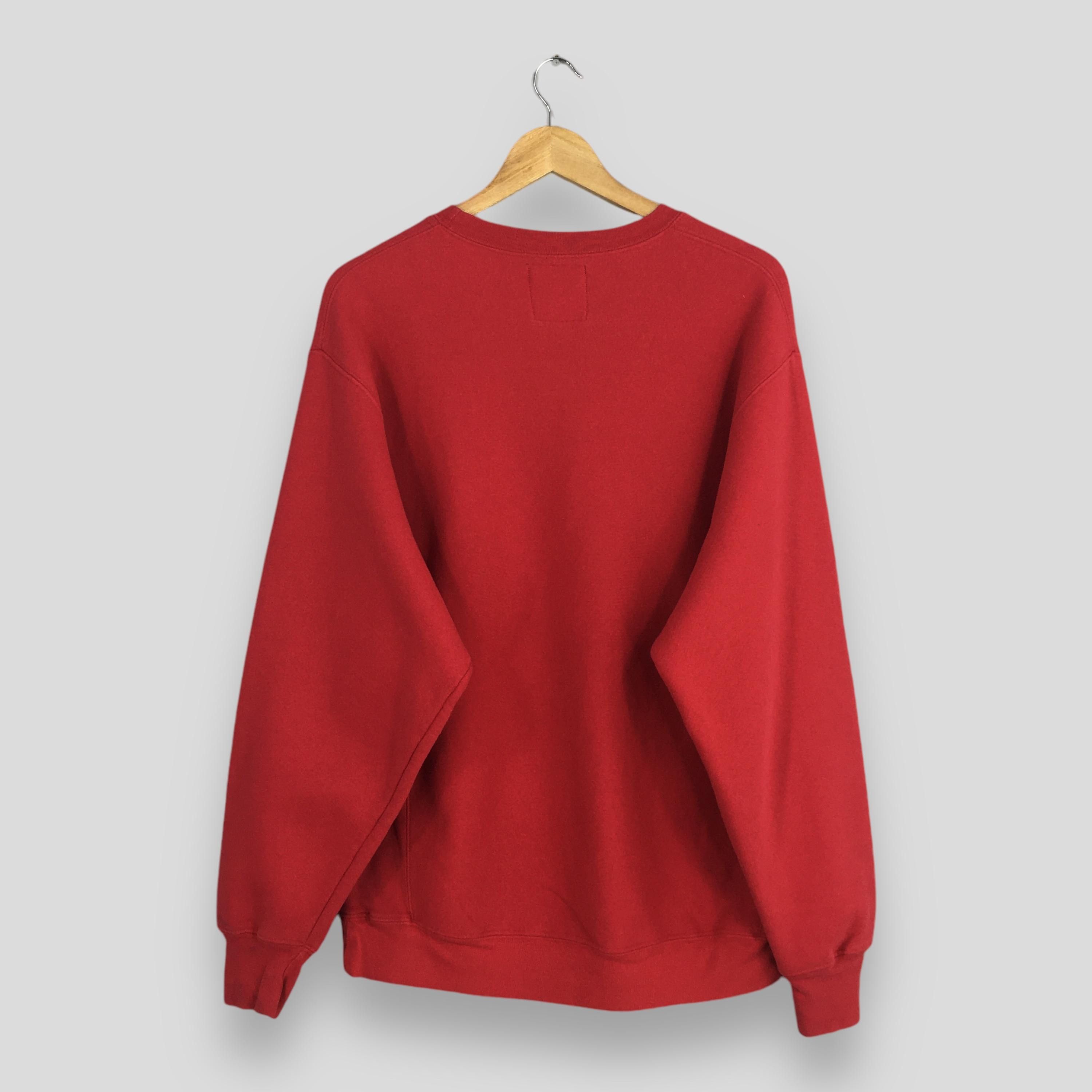 NCAA × Steve And Barrys Vintage Ohio State University Red Sweatshirt Medium Size US M / EU 48-50 / 2 - 6 Thumbnail