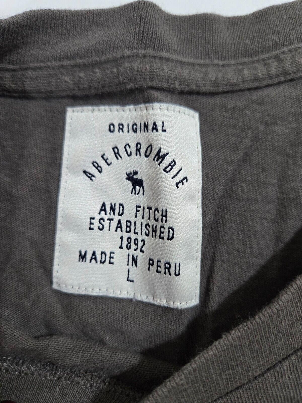 Abercrombie & Fitch Womens Abercrombie T-Shirt Top Spellout Y2K 90's Vintage L Size L / US 10 / IT 46 - 3 Thumbnail