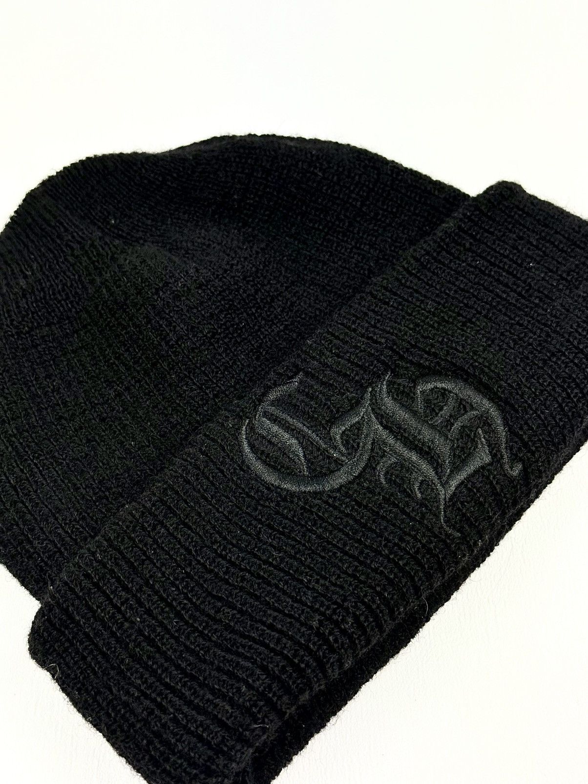 Chrome Hearts Chrome Hearts - CH - Logo - Black Wool - Beanie Size ONE SIZE - 4 Thumbnail