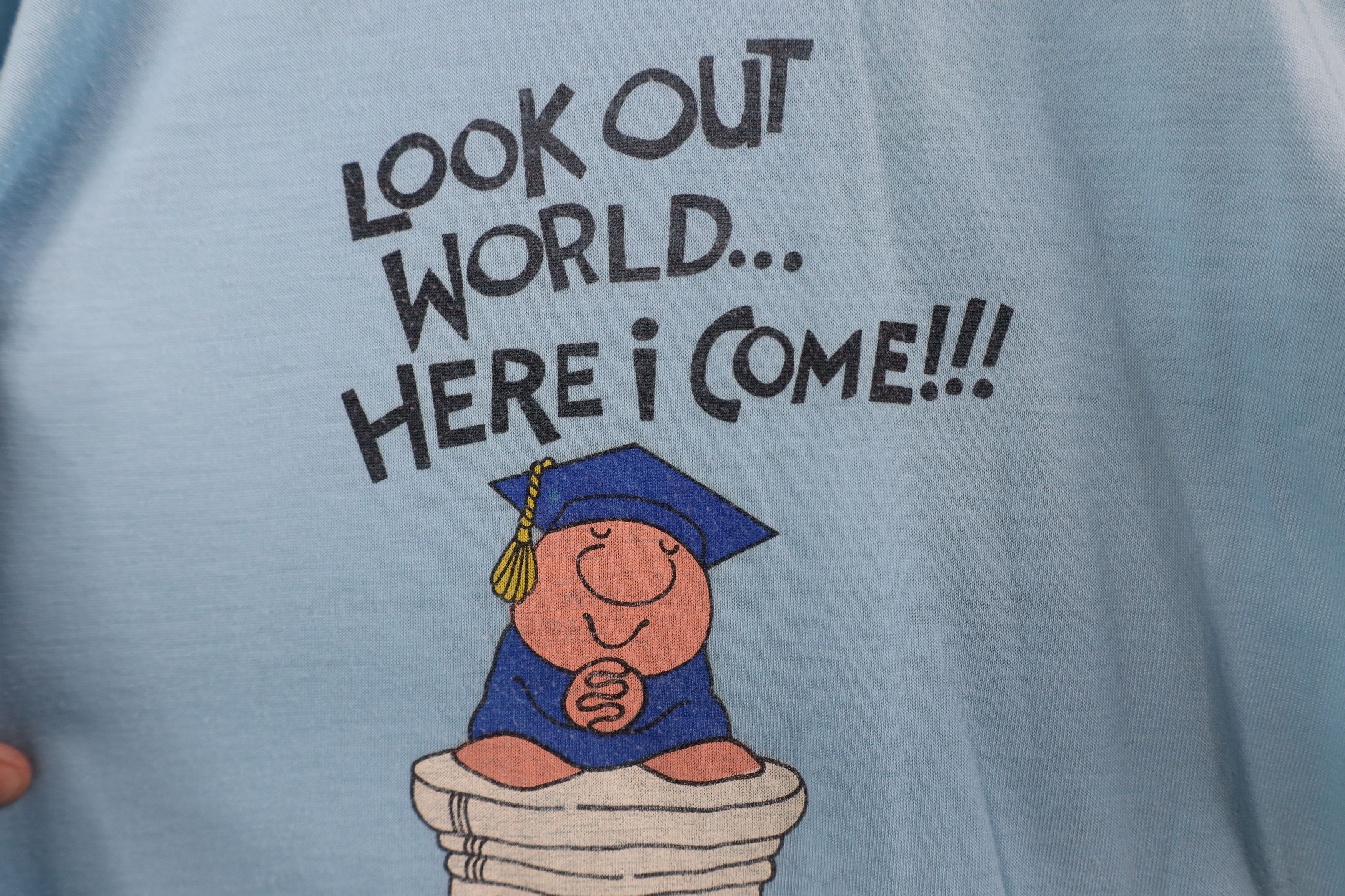 Vintage Vintage 80s Ziggy Comic Class of 1986 Sleep T-Shirt USA Size S / US 4 / IT 40 - 5 Thumbnail