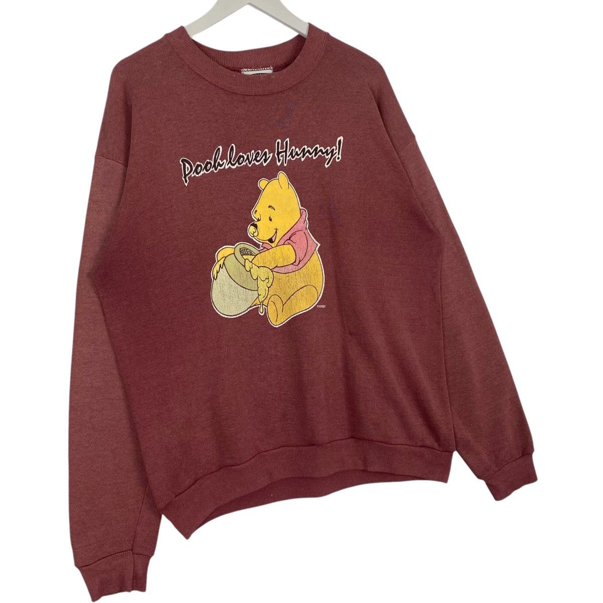 Disney × Lee Vintage Lee Pooh Printed Crewneck Sweatshirt Pink Size L Size L / US 10 / IT 46 - 3 Thumbnail