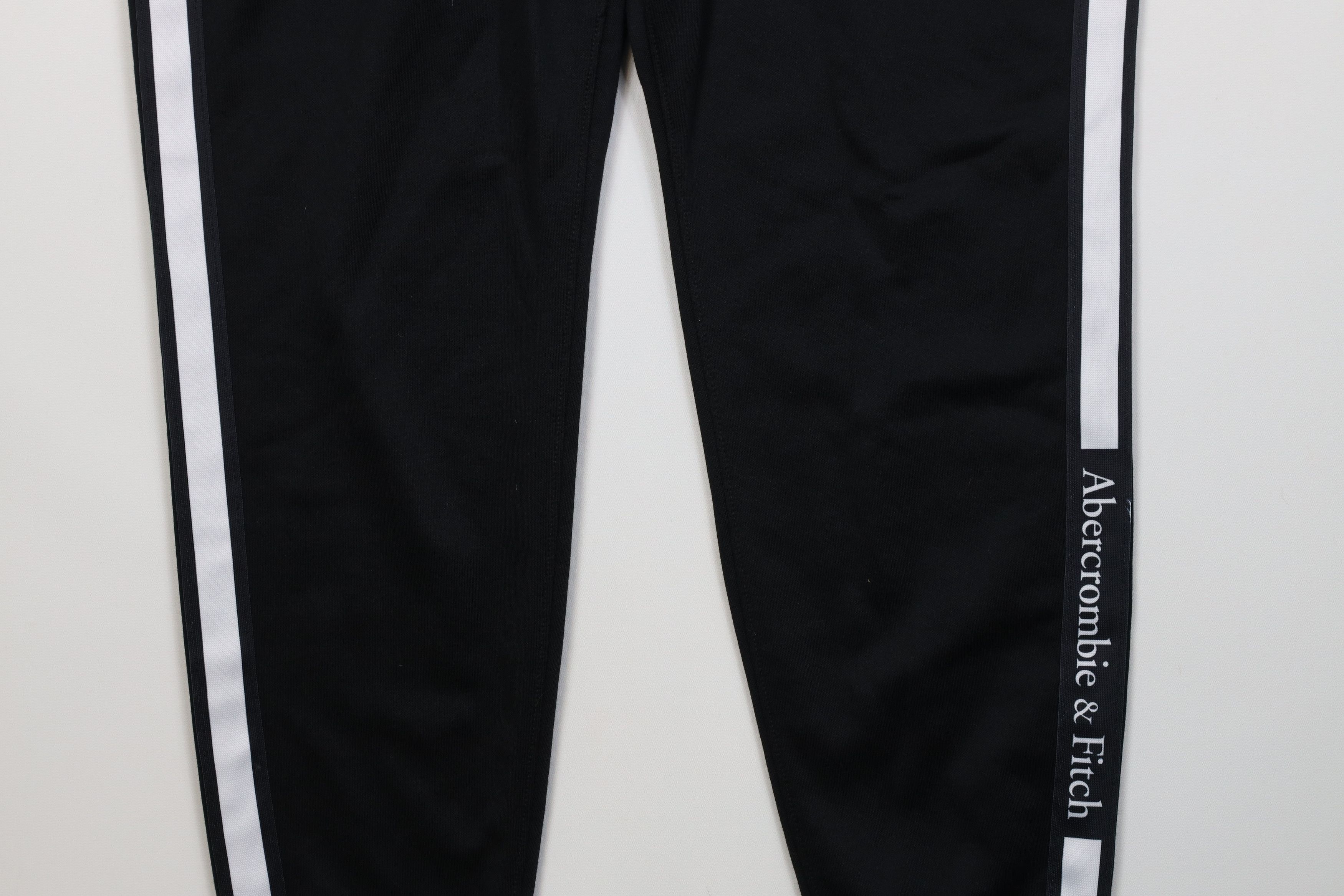 Abercrombie & Fitch Vintage Y2K Abercrombie & Fitch Cuffed Joggers Pants Black Size US 38 / EU 54 - 4 Thumbnail